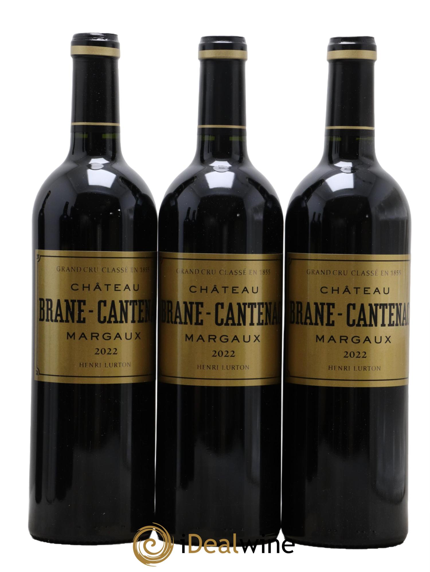 Château Brane Cantenac 2ème Grand Cru Classé  2022 - Lotto di 6 bottiglie - 1