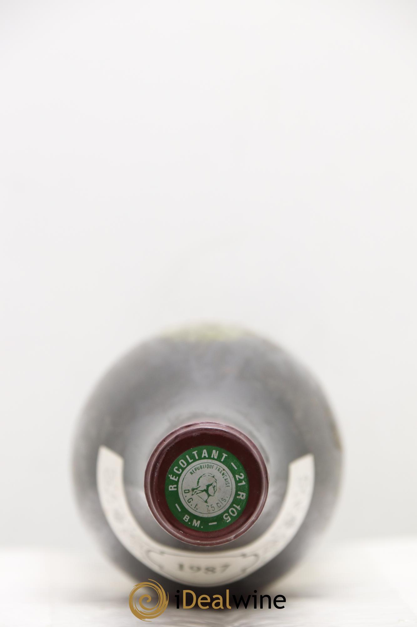 Vosne-Romanée 1er Cru Aux Malconsorts Sylvain Cathiard & Fils 1987 - Lot de 2 bouteilles - 1