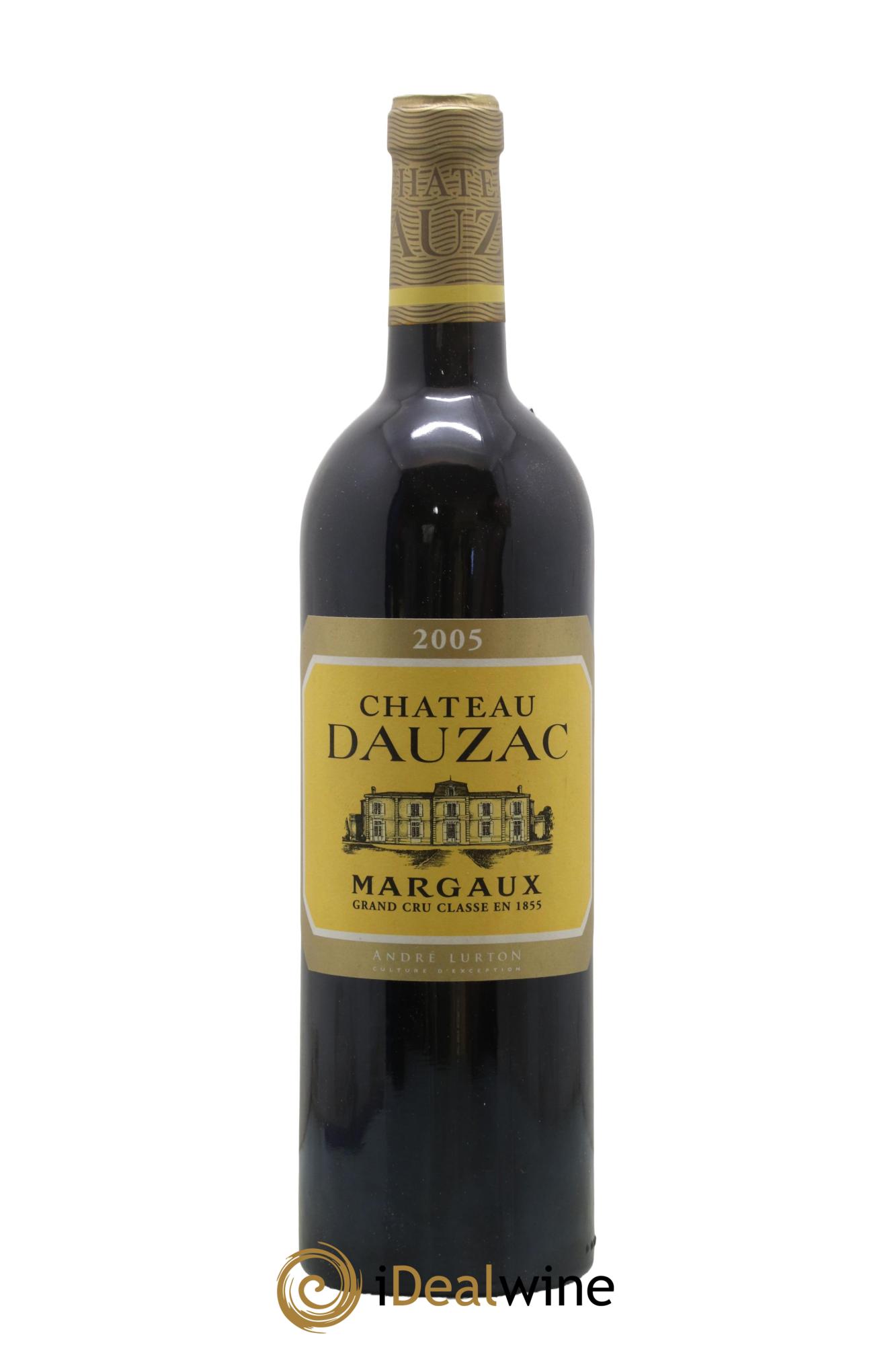 Château Dauzac 5ème Grand Cru Classé 2005 - Lot de 1 bouteille - 0