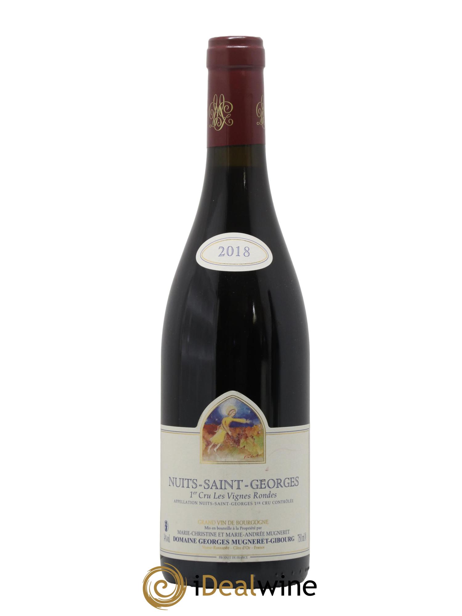 Nuits-Saint-Georges 1er Cru Les Vignes Rondes Georges Mugneret (Domaine) 2018 - Lot de 1 bouteille - 0