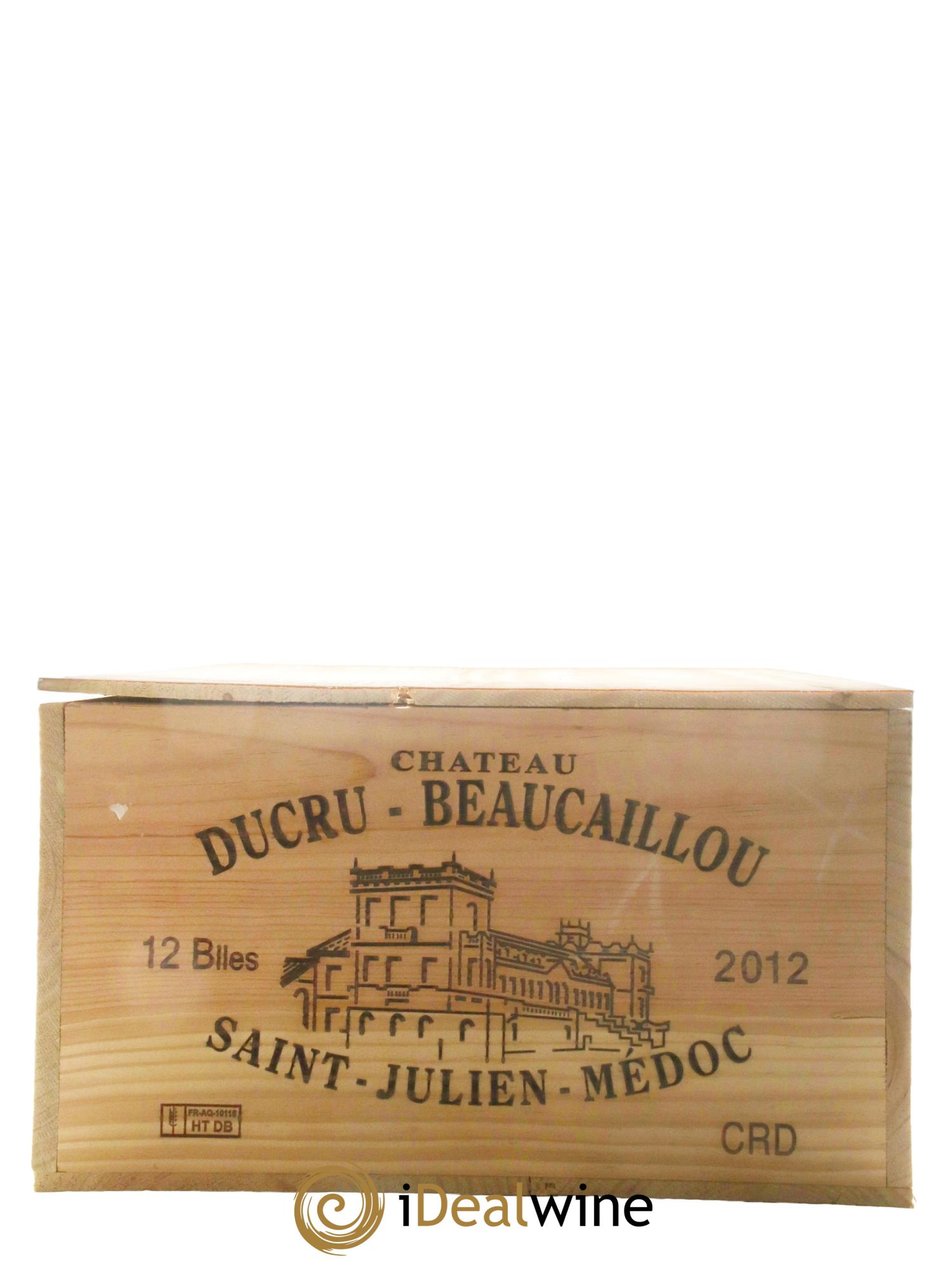 Château Ducru Beaucaillou 2ème Grand Cru Classé 2012 - Posten von 12 Flaschen - 1