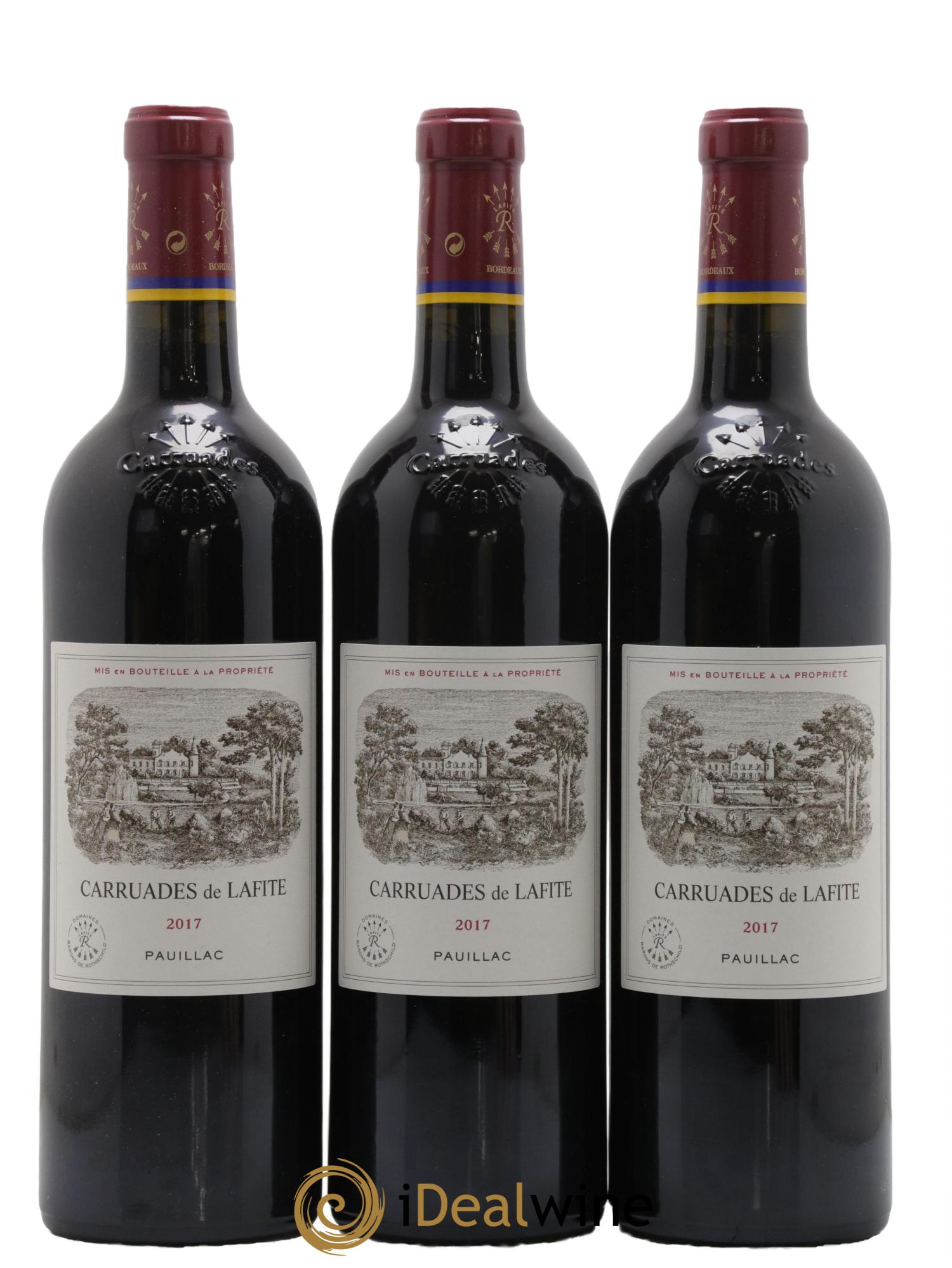 Carruades de Lafite Rothschild Second Vin 2017 - Posten von 6 Flaschen - 1