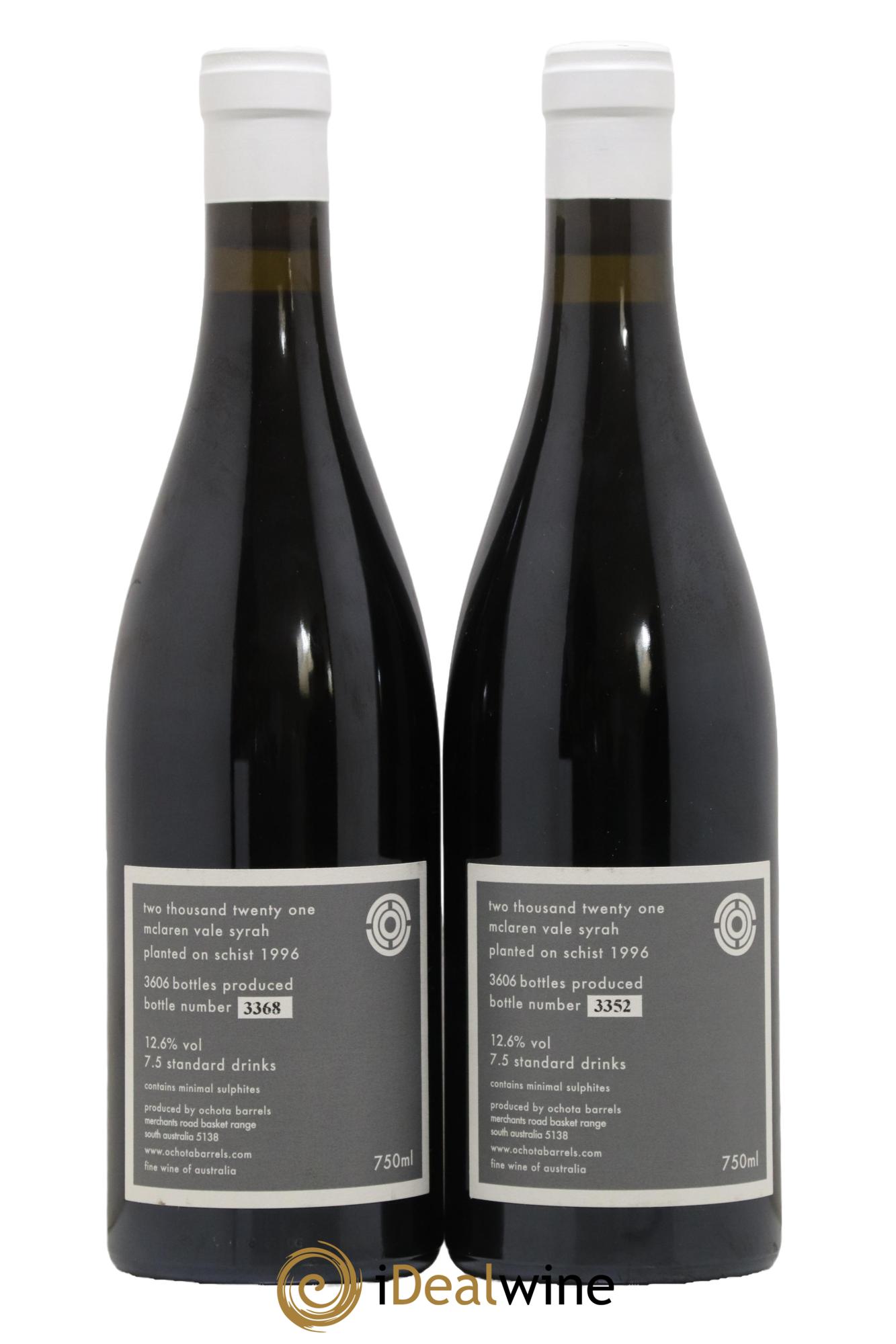 Australie Where s The Pope Syrah Ochota Barrels - Lot de 2 bouteilles - 1