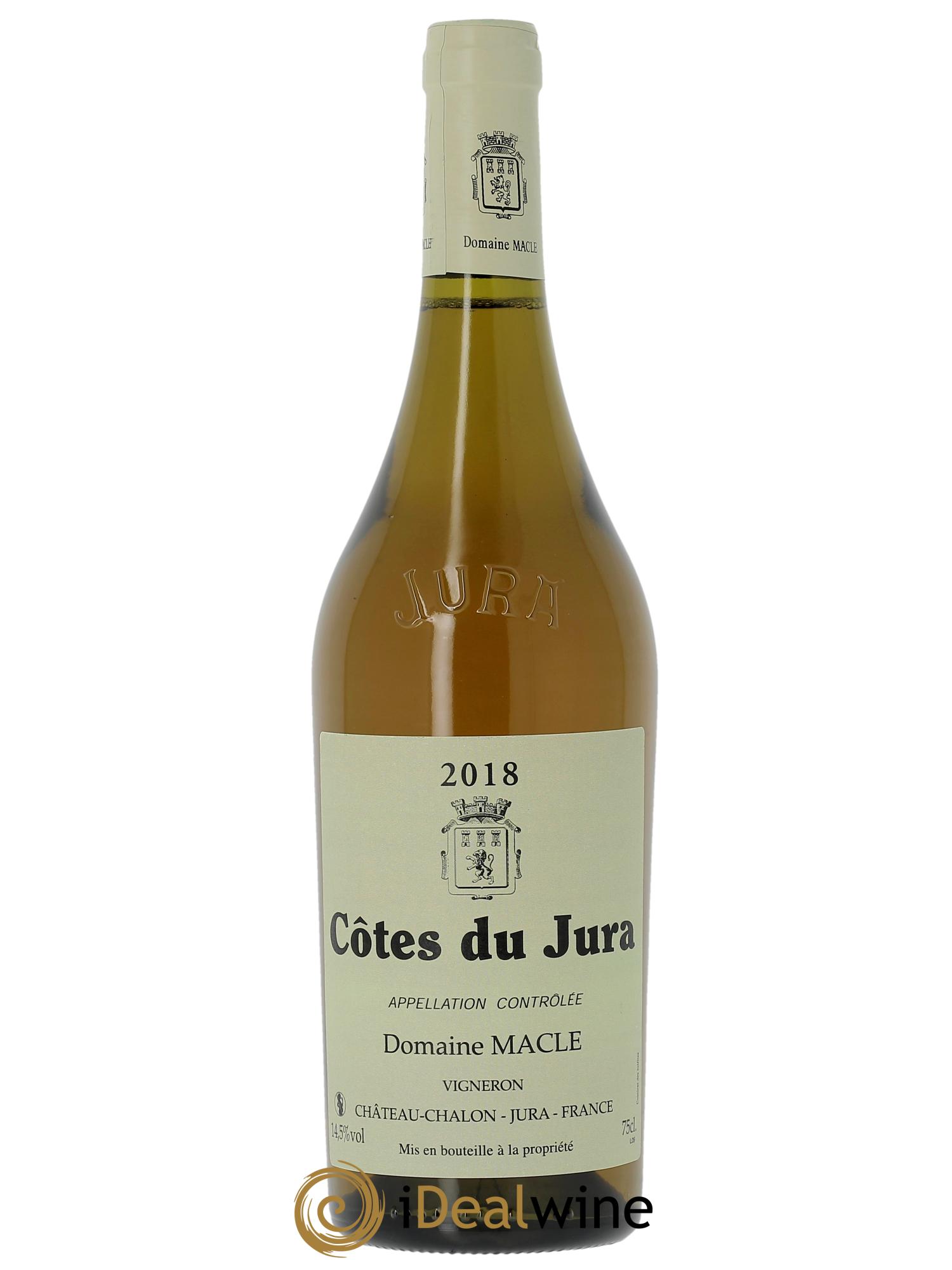 Côtes du Jura Chardonnay Savagnin Jean Macle  2018 - Posten von 1 Flasche - 0