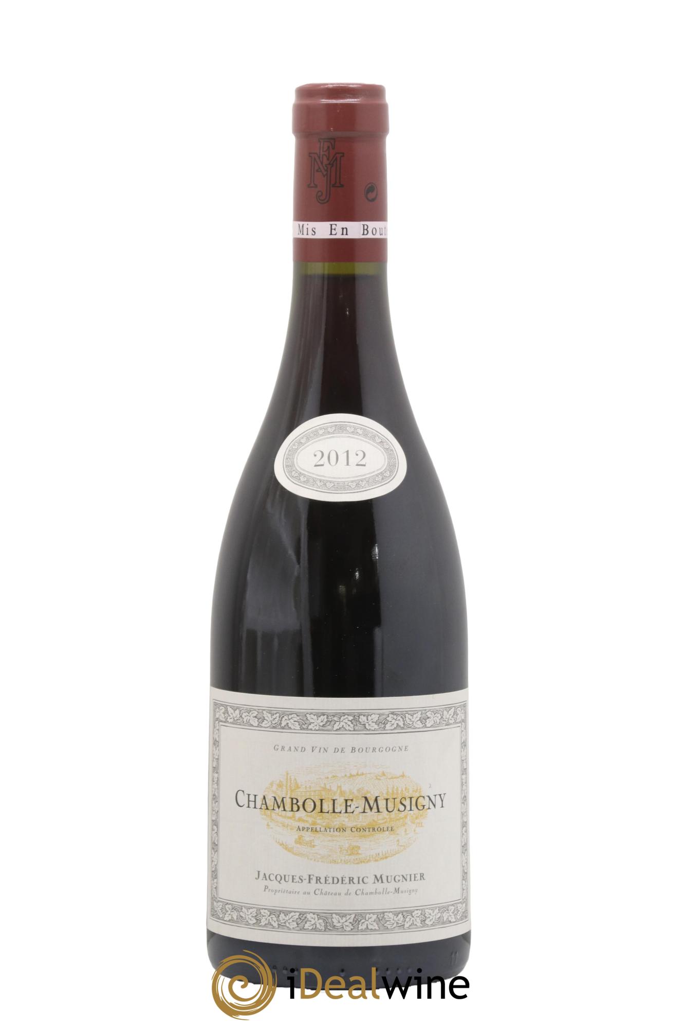 Chambolle-Musigny Jacques-Frédéric Mugnier 2012 - Lot de 1 bouteille - 0