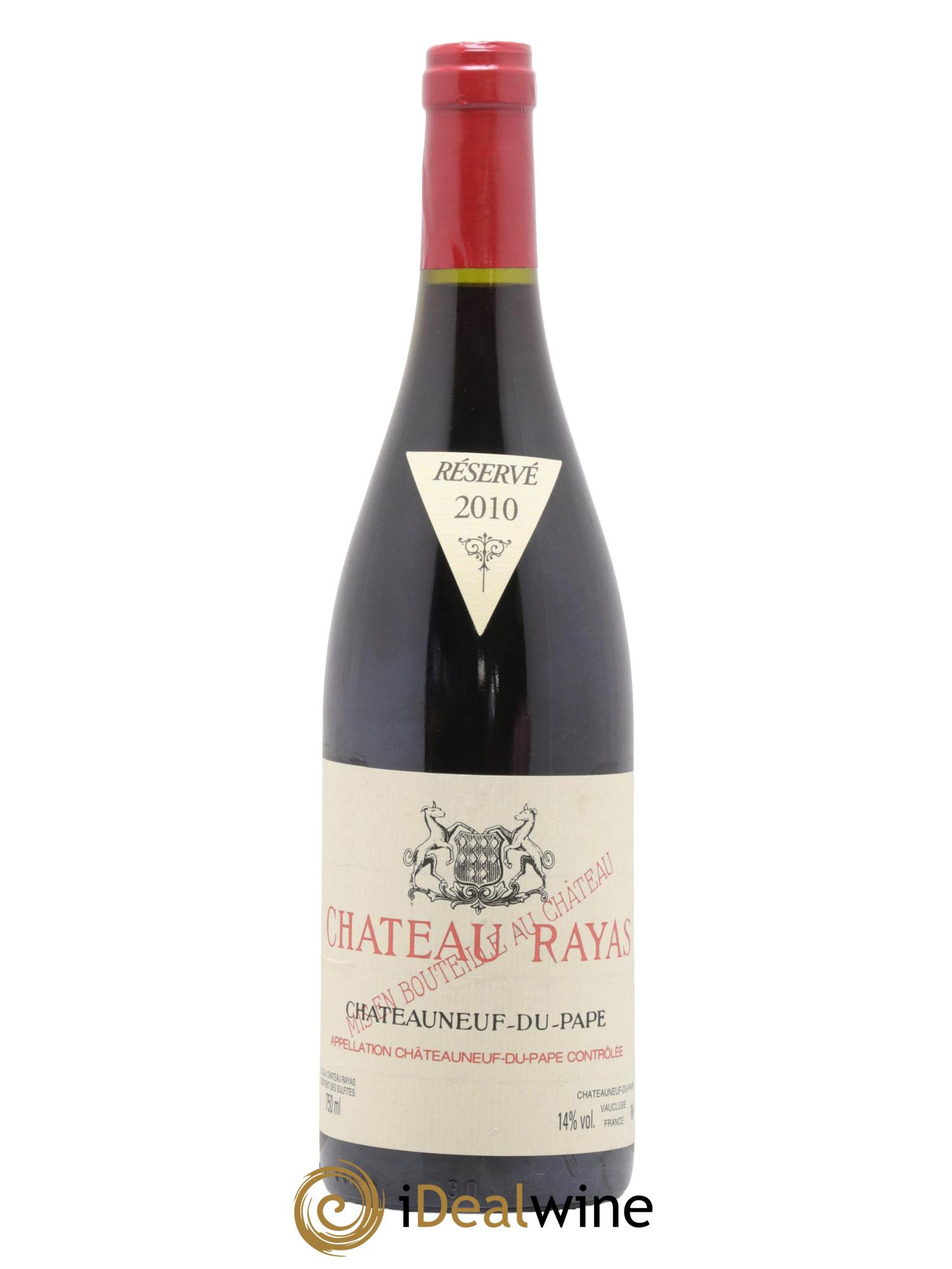 Châteauneuf-du-Pape Château Rayas Emmanuel Reynaud 2010 - Lot de 1 bouteille - 0