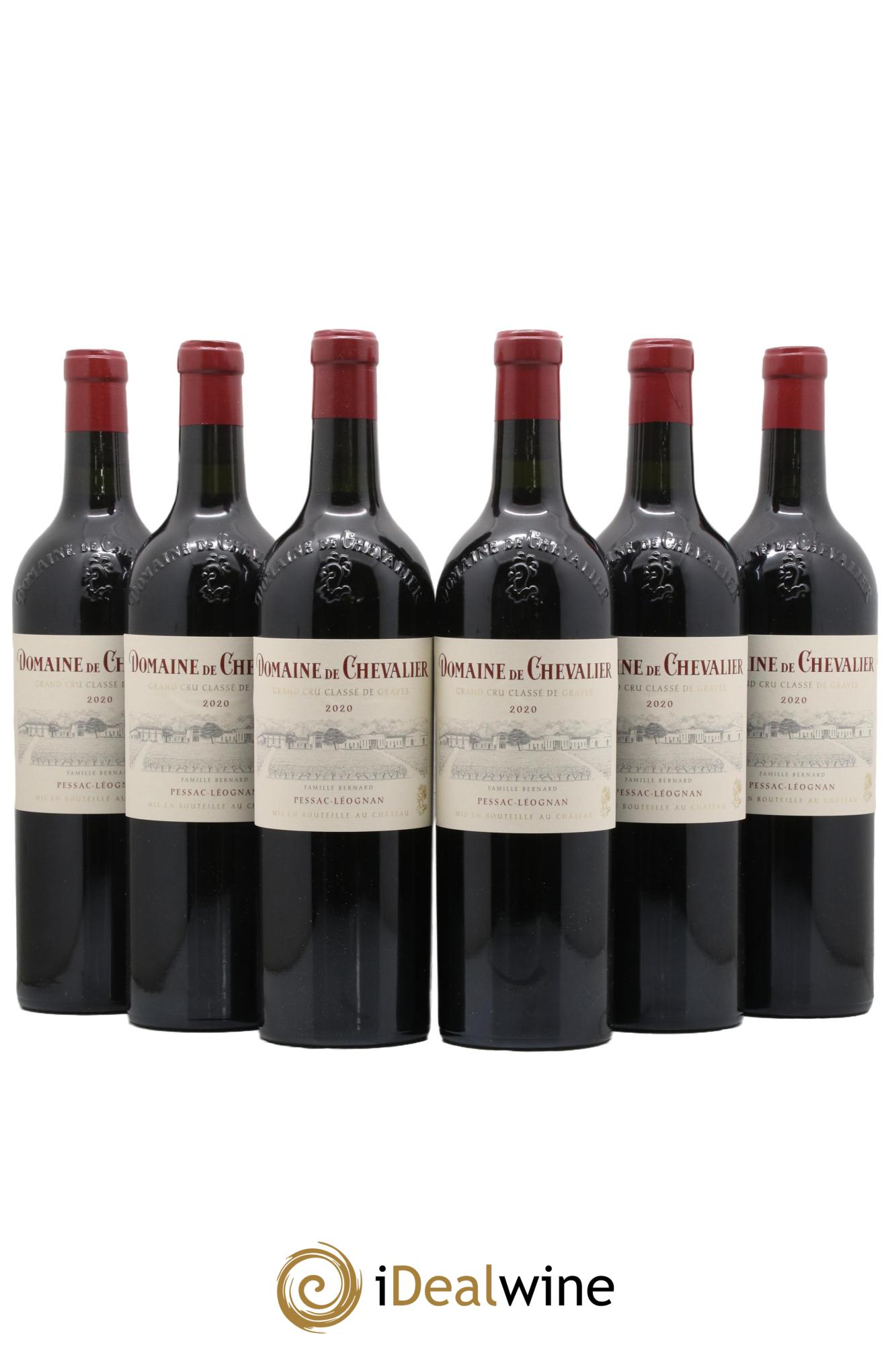 Domaine de Chevalier Cru Classé de Graves 2020 - Lot de 6 bouteilles - 0