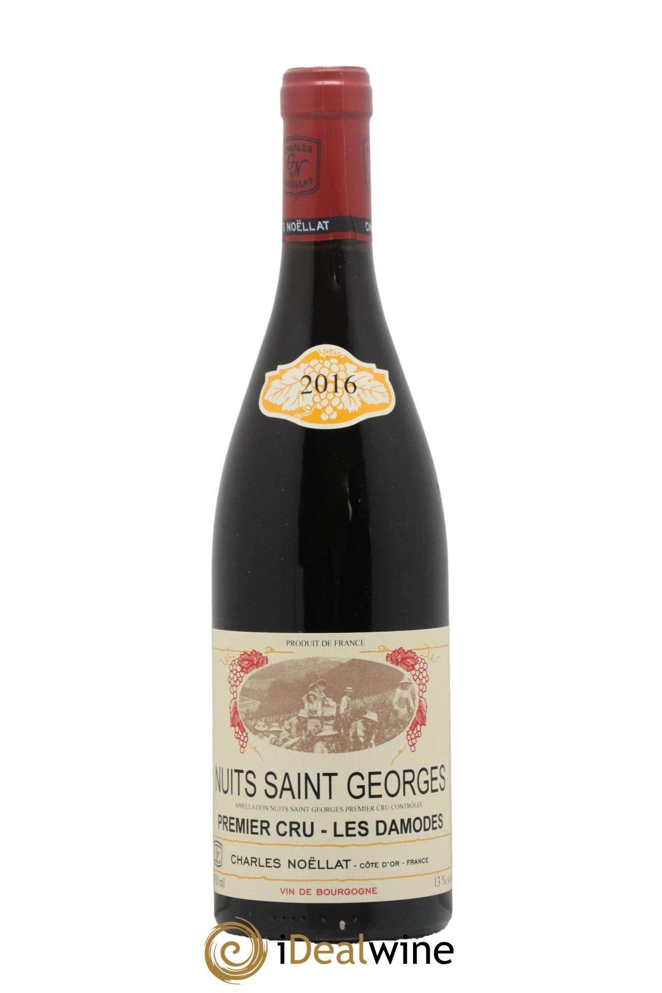 Nuits-Saint-Georges 1er Cru Les Damodes Domaine Charles Noellat 2016 - Lot de 1 bouteille - 0