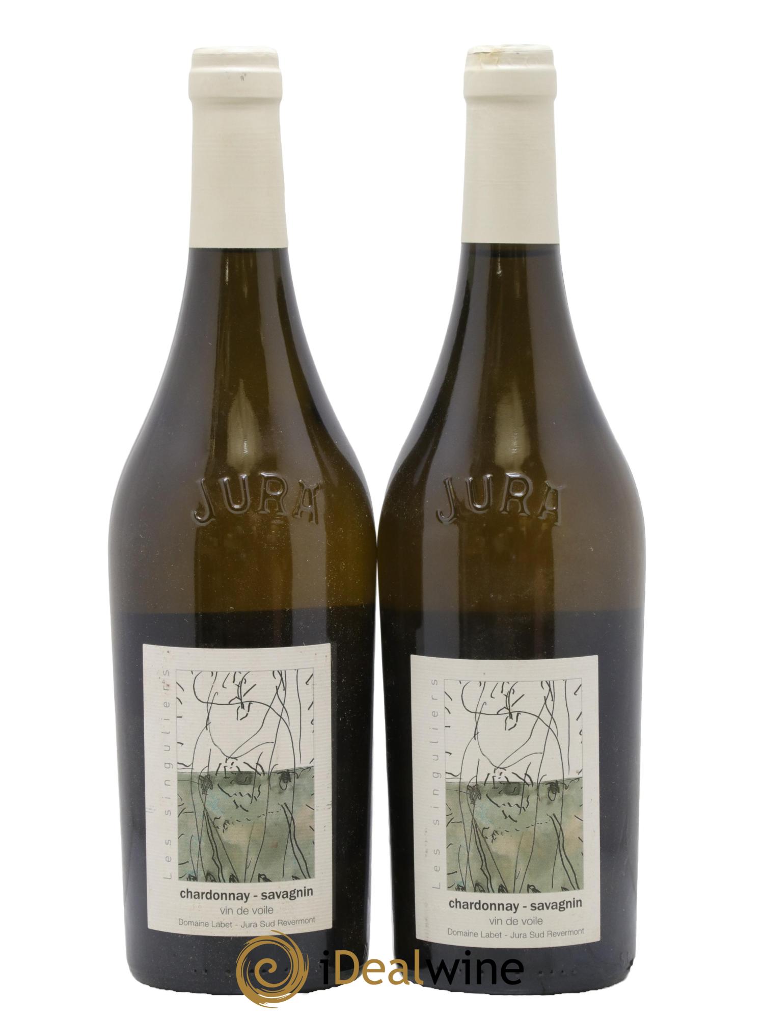 Côtes du Jura Vin de Voile Chardonnay-Savagnin Romain - Julien - Charline Labet 2019 - Lot of 2 bottles - 0