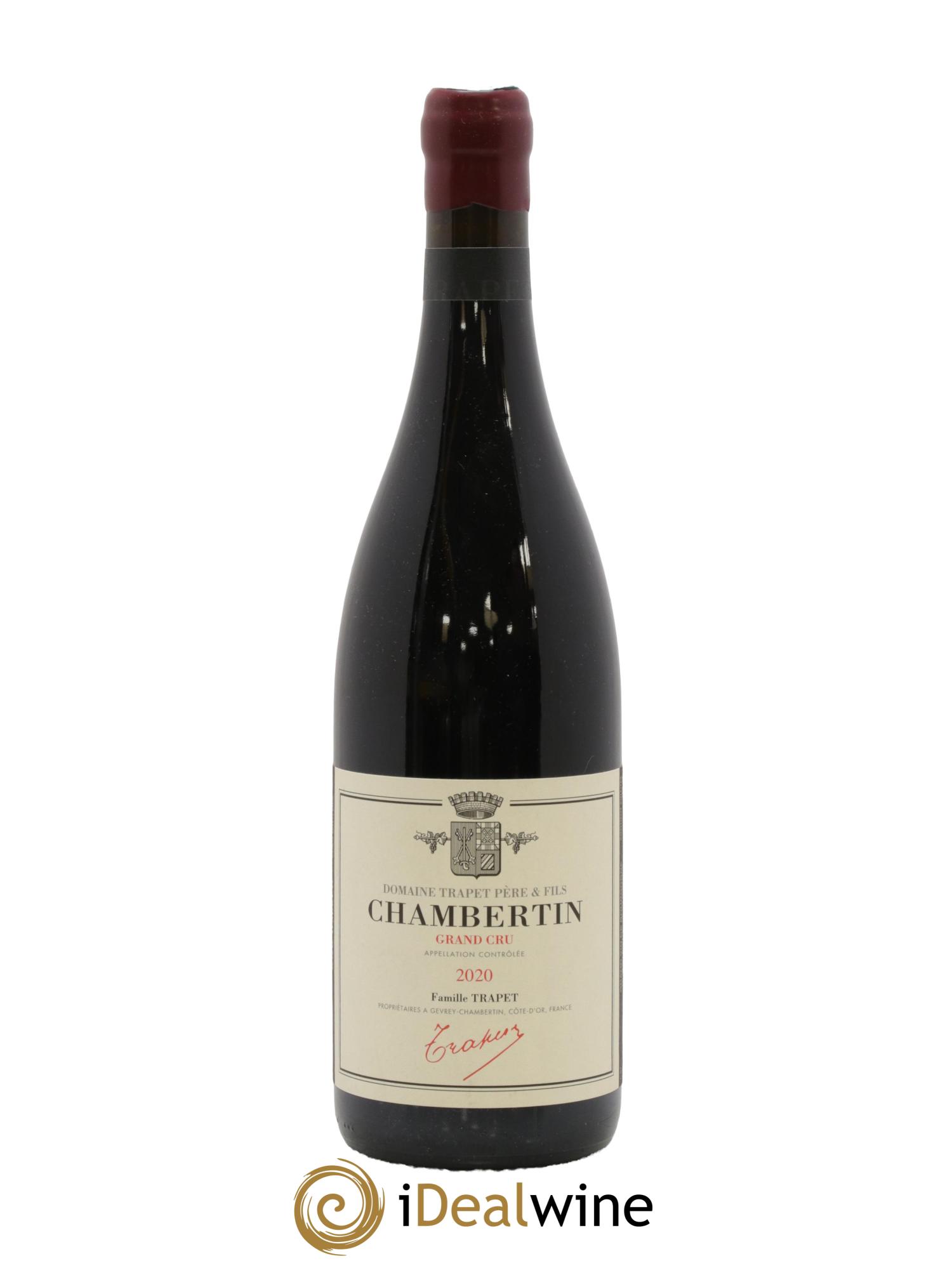 Chambertin Grand Cru Domaine Trapet 2020 - Lot de 1 bouteille - 0