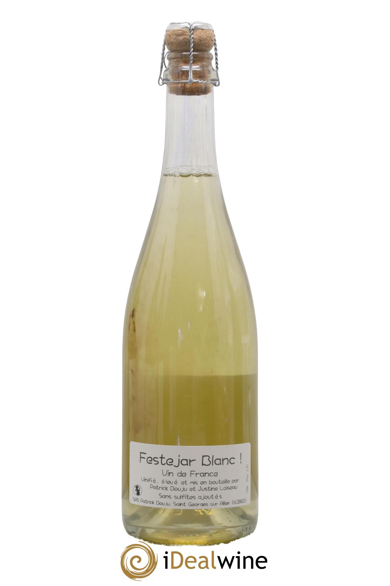 Vin de France Festejar Patrick Bouju - La Bohème 2021 - Lot de 1 bouteille - 1