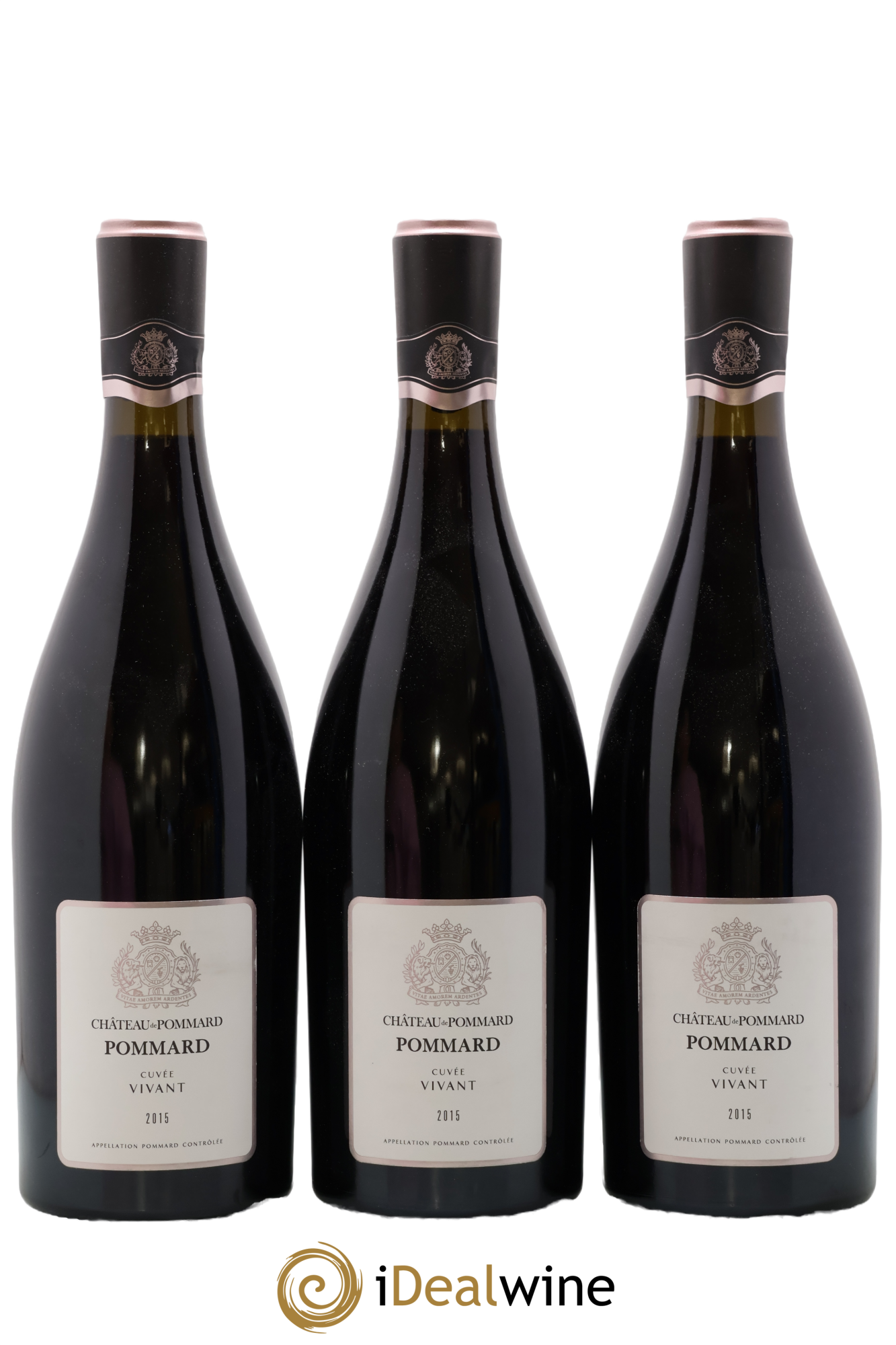 Pommard Vivant Château de Pommard 2015 - Lote de 3 botellas - 0