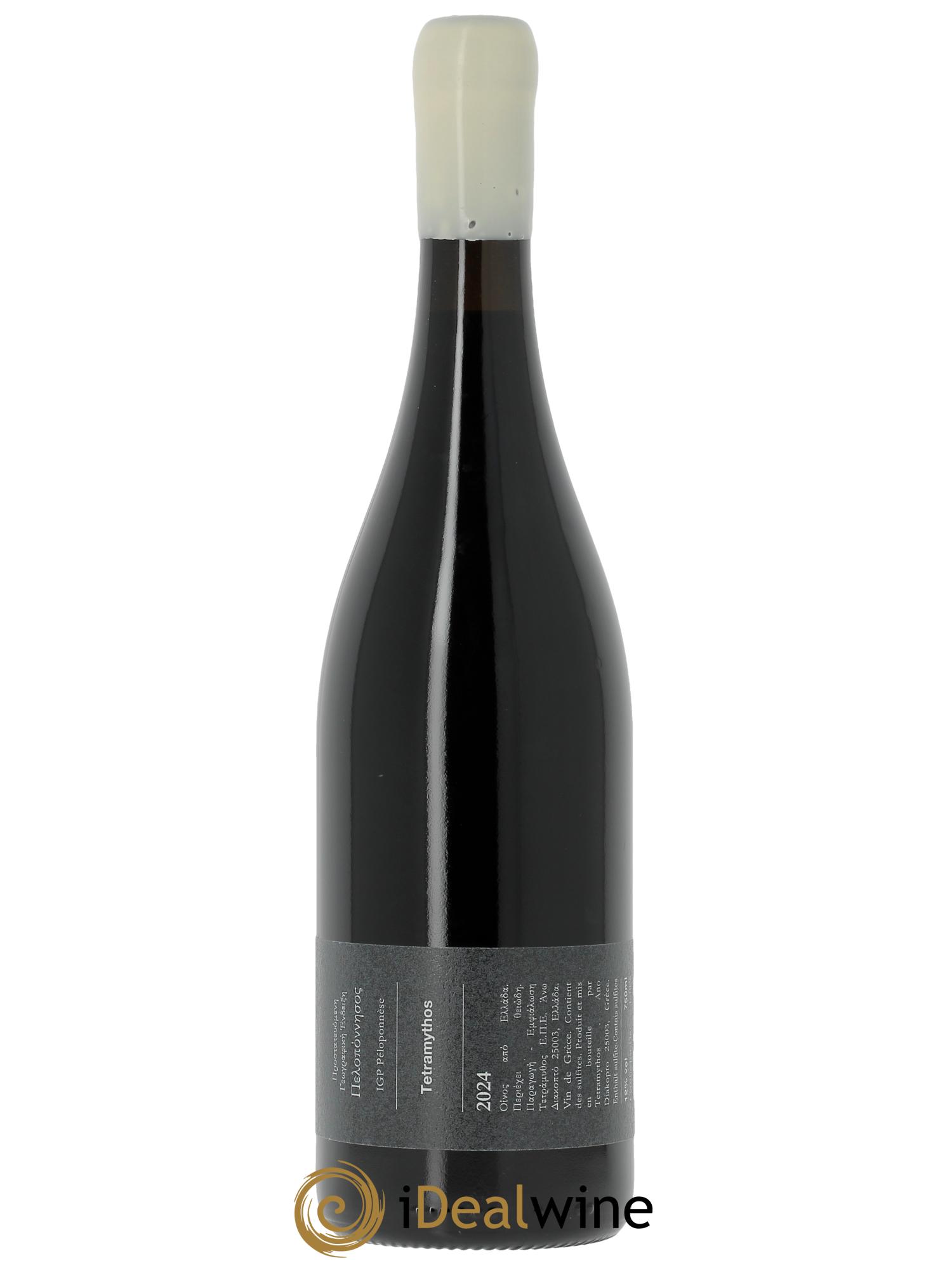IGP Peloponèse Tetramythos Laurier noir Nature  2024 - Lot de 1 bouteille - 1