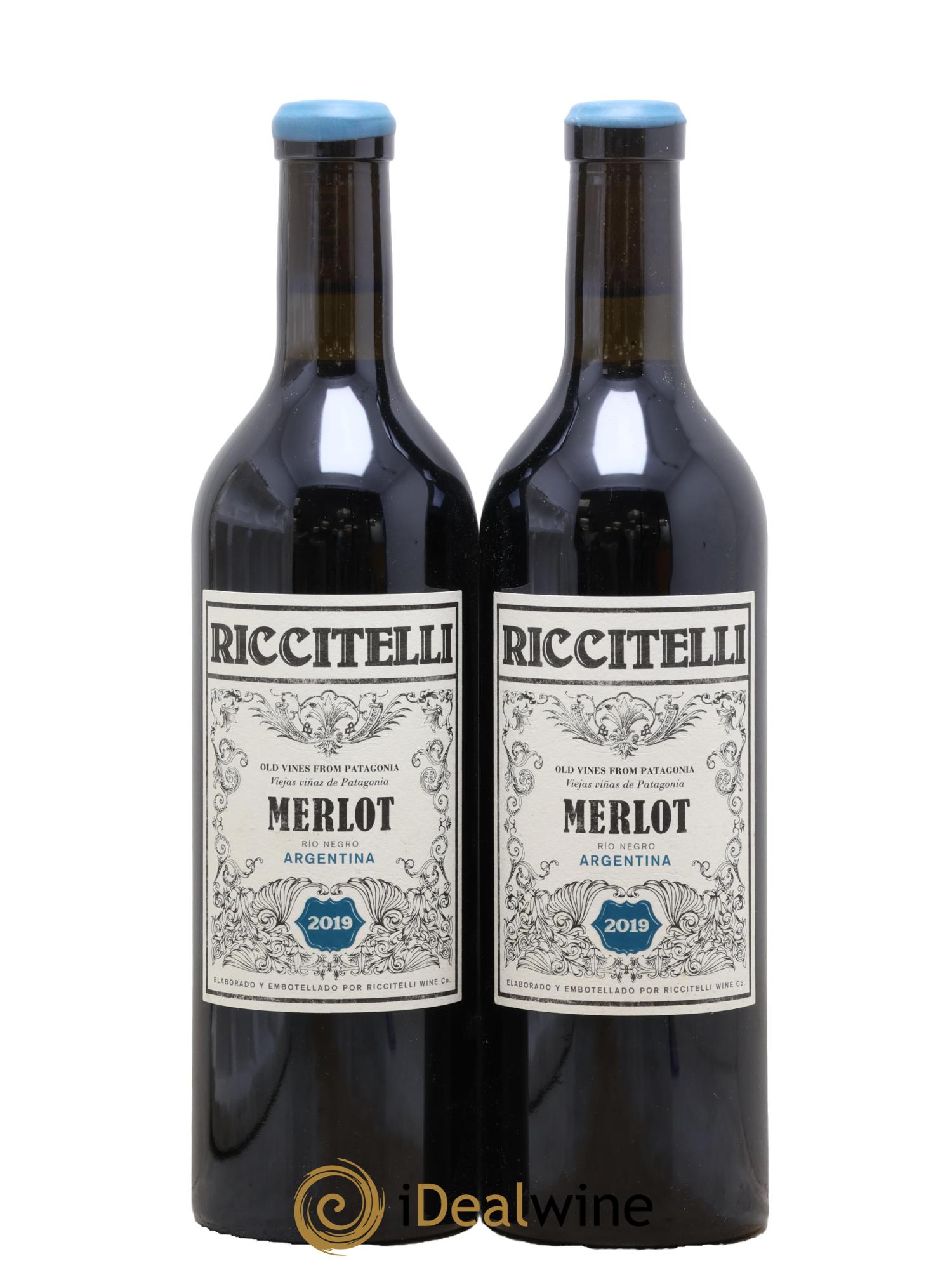 Rio Negro Matias Riccitelli Old Vine Merlot 2019 - Posten von 2 Flaschen - 0
