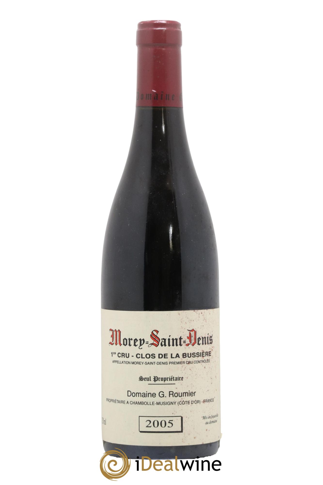 Morey-Saint-Denis 1er Cru Clos de la Bussière Georges Roumier (Domaine) 2005 - Lot de 1 bouteille - 0