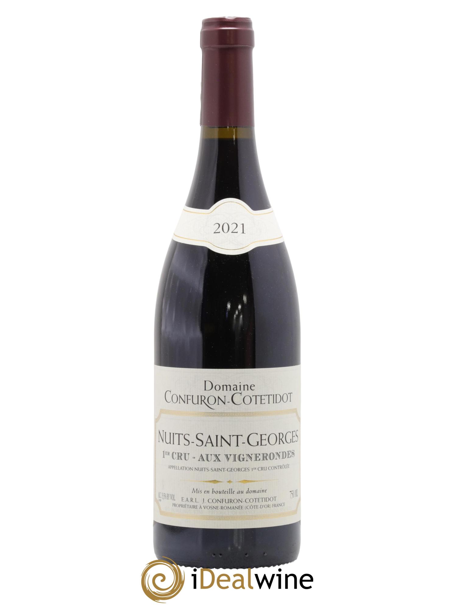 Nuits-Saint-Georges 1er Cru Les Vignes Rondes Confuron-Cotetidot Aux Vignerondes Confuron-Cotetidot 2021 - Lotto di 1 bottiglia - 0