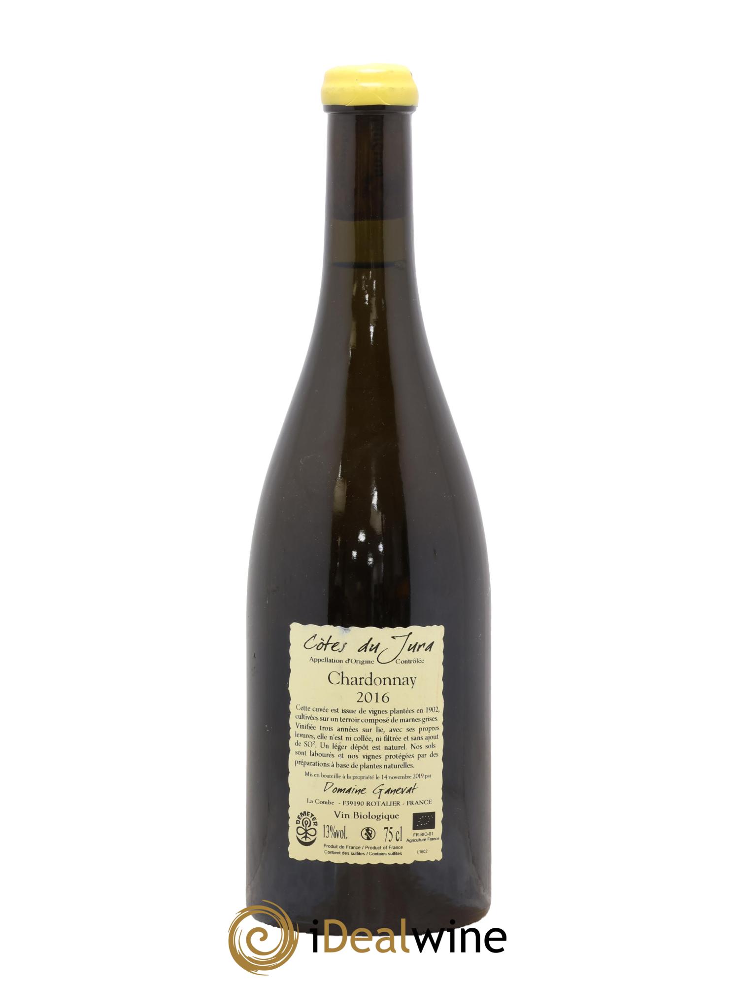 Côtes du Jura Les Chalasses Vieilles Vignes Jean-François Ganevat (Domaine) 2016 - Lot de 1 bouteille - 1
