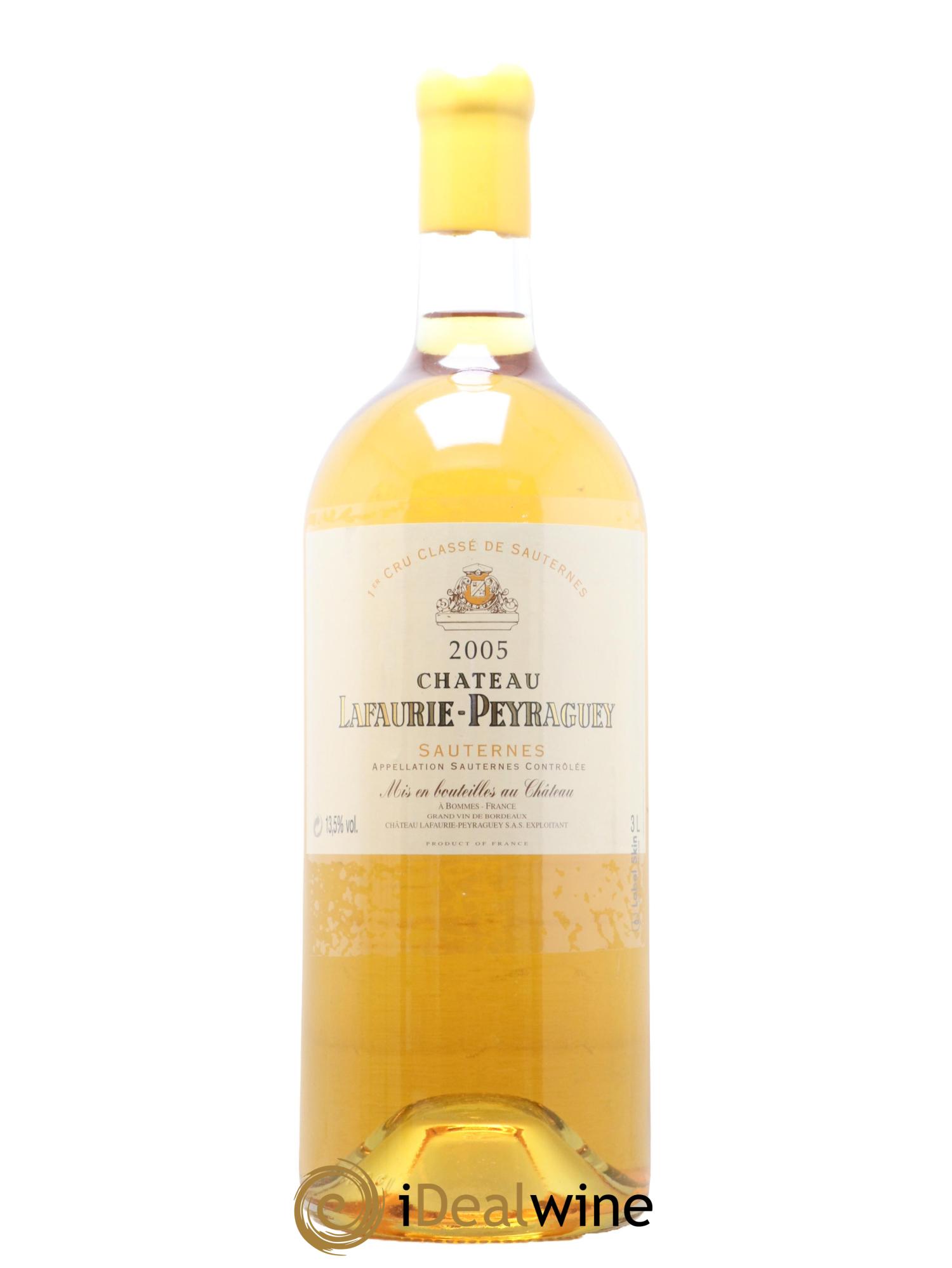 Château Lafaurie-Peyraguey 1er Grand Cru Classé 2005 - Lotto di 1 jéroboam - 1