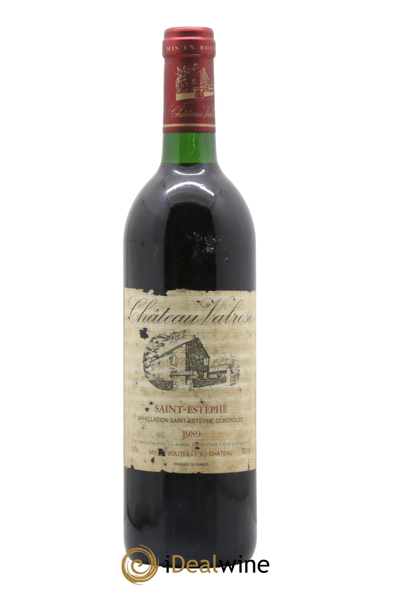 Château Valrose Cru Bourgeois 1989 - Lot de 1 bouteille - 0