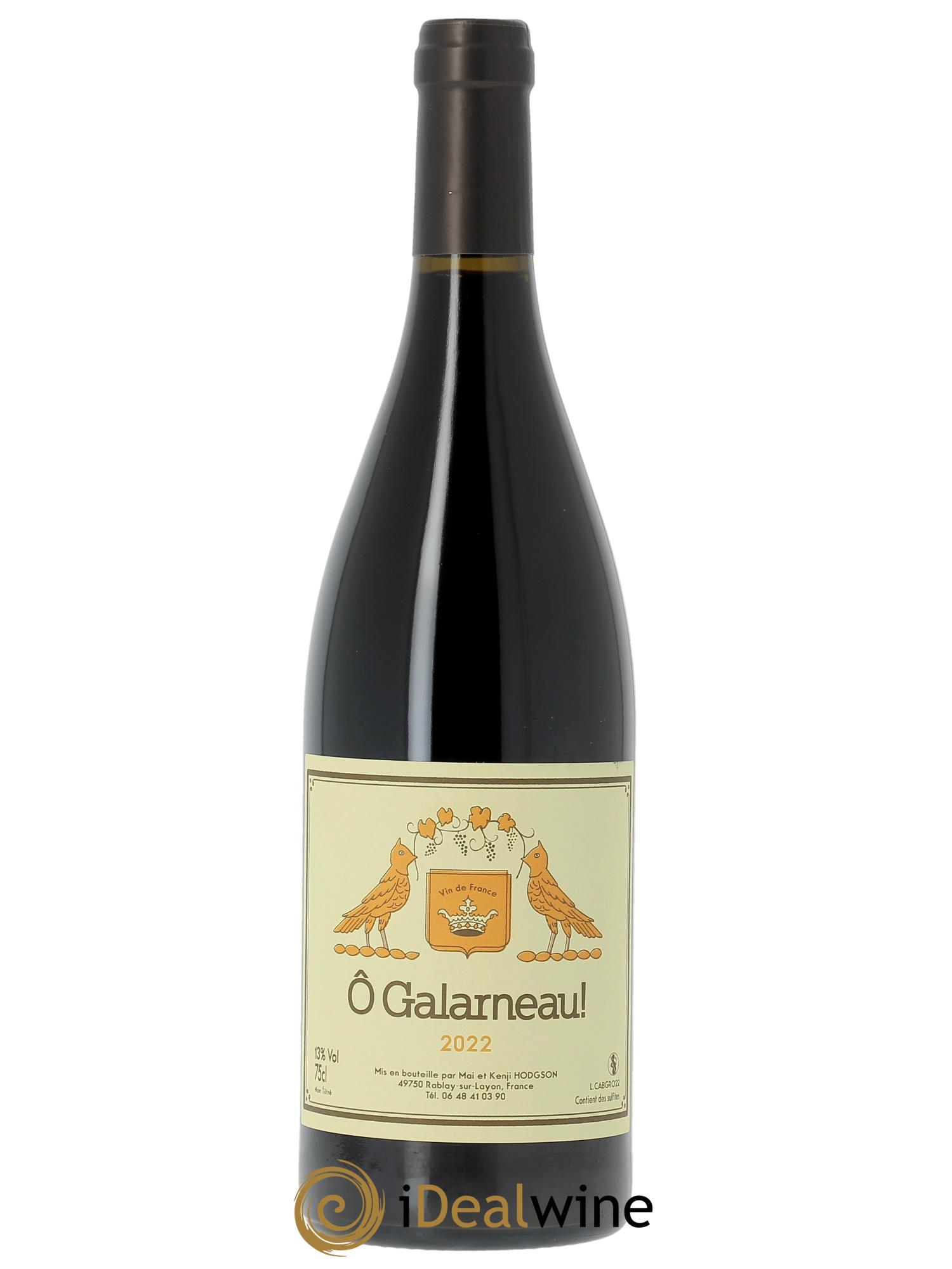 Vin de France O Galarneau Mai & Kenji Hodgson  2022 - Posten von 1 Flasche - 0