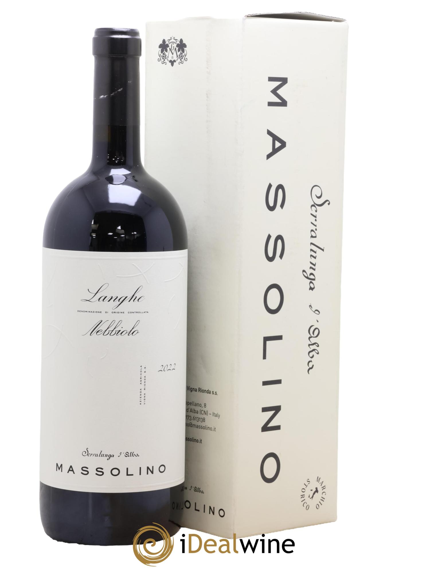 Langhe DOC Nebbiolo Massolino 2022 - Lot de 1 magnum - 0