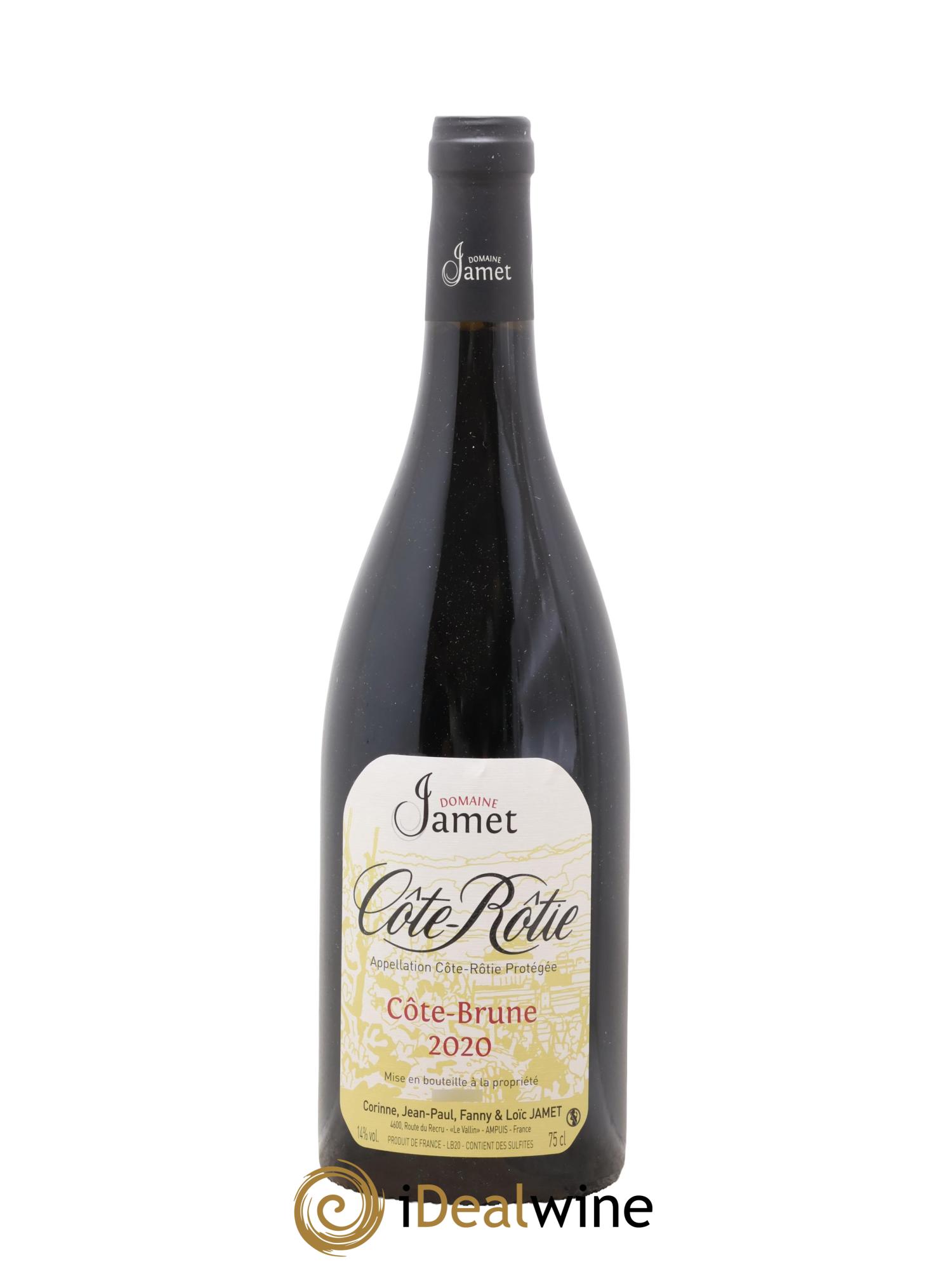 Côte-Rôtie Côte Brune Jamet (Domaine) 2020 - Lotto di 1 bottiglia - 0