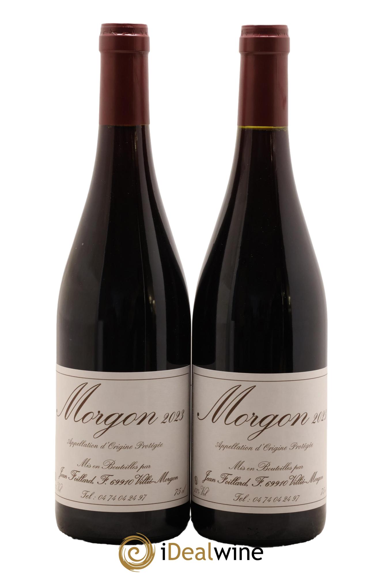 Morgon Jean Foillard 2023 - Lotto di 2 bottiglie - 0