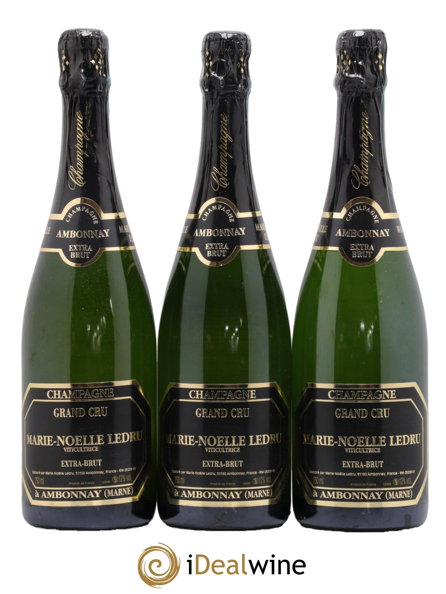 Extra-Brut Grand Cru Marie-Noëlle Ledru - Lot de 3 bouteilles - 0