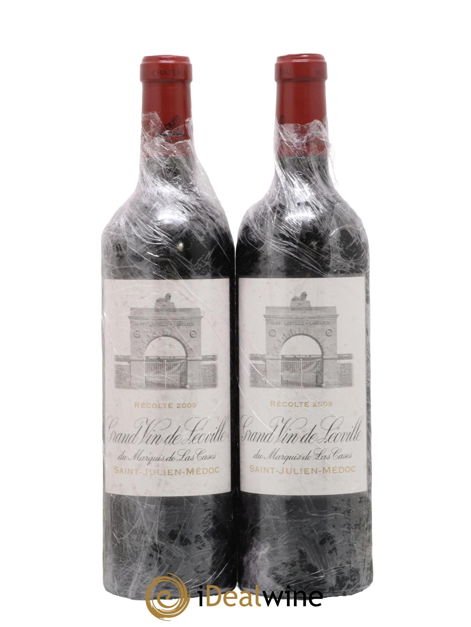 Château Léoville Las Cases 2ème Grand Cru Classé 2009 - Lot de 2 bouteilles - 0