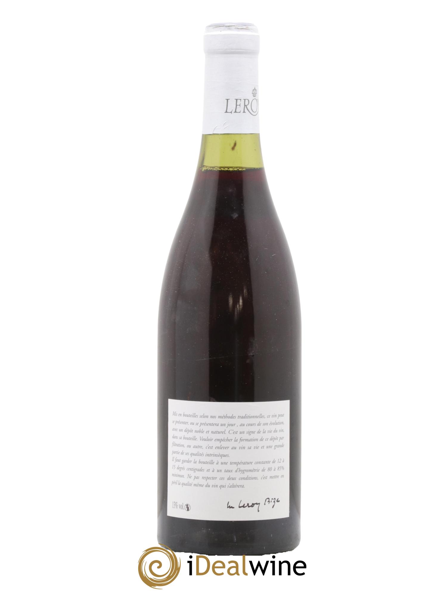 Beaune 1er Cru Les Sizies Leroy SA 1983 - Lot de 1 bouteille - 1