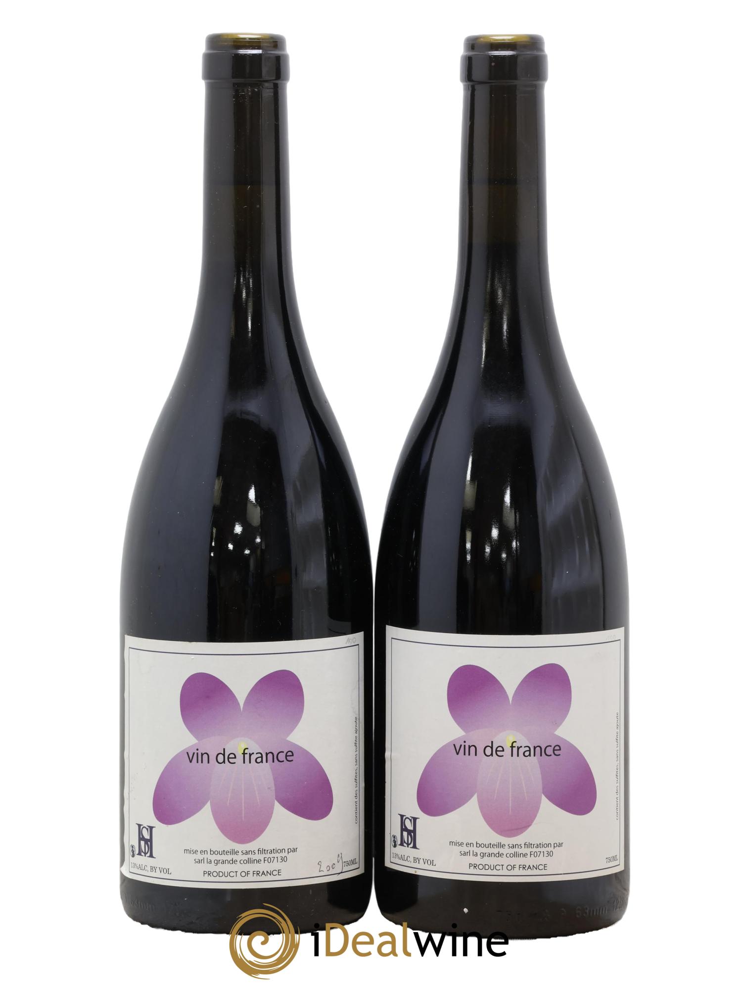 Vin de France (Ex Saint-Joseph) Hirotake Ooka - Domaine La Grande Colline 2009 - Lot of 2 bottles - 0