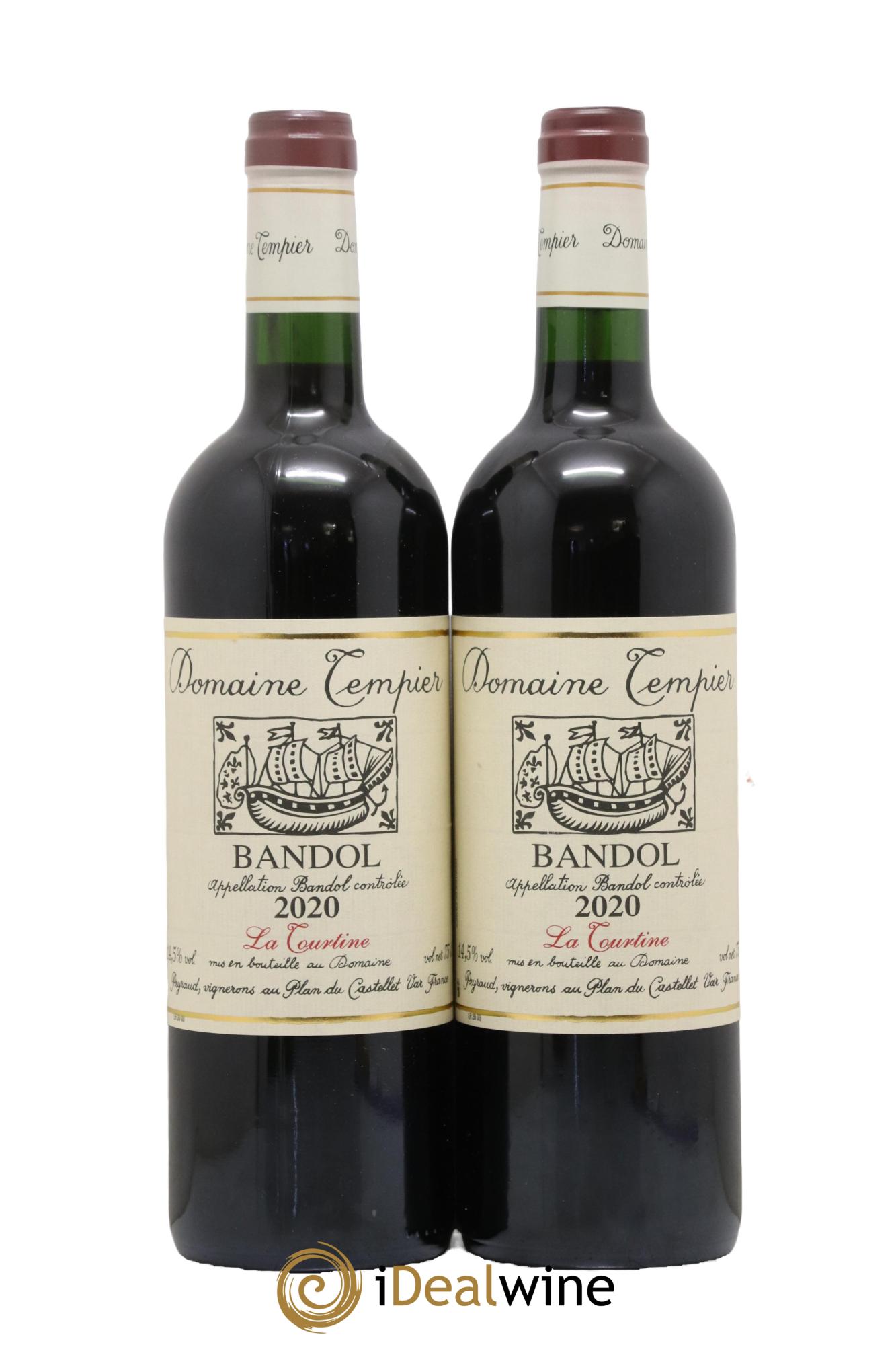 Bandol Domaine Tempier La Tourtine Famille Peyraud 2020 - Lot of 2 bottles - 0