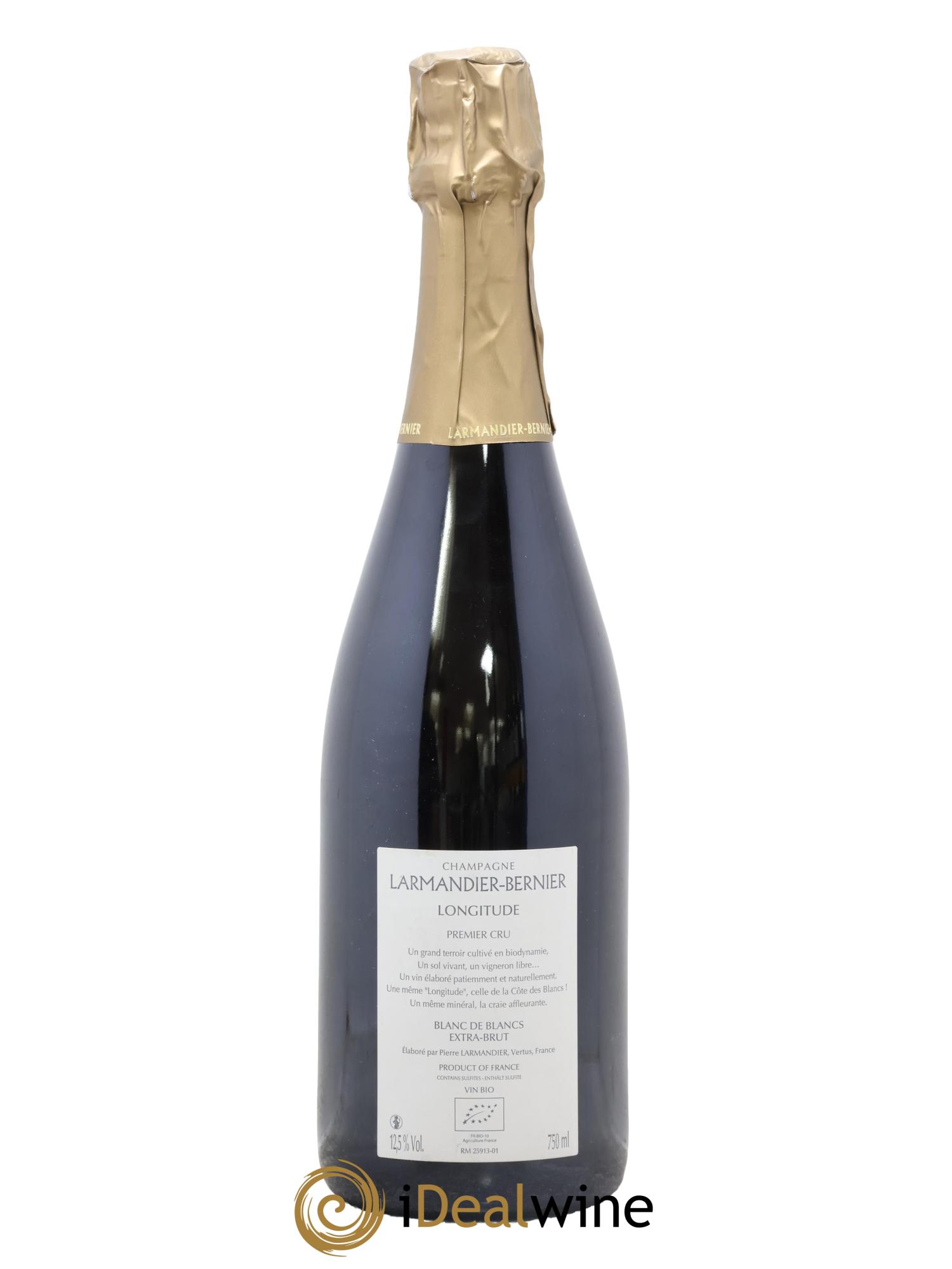 Longitude Blanc de Blancs 1er Cru Extra-Brut Larmandier-Bernier - Posten von 1 Flasche - 1