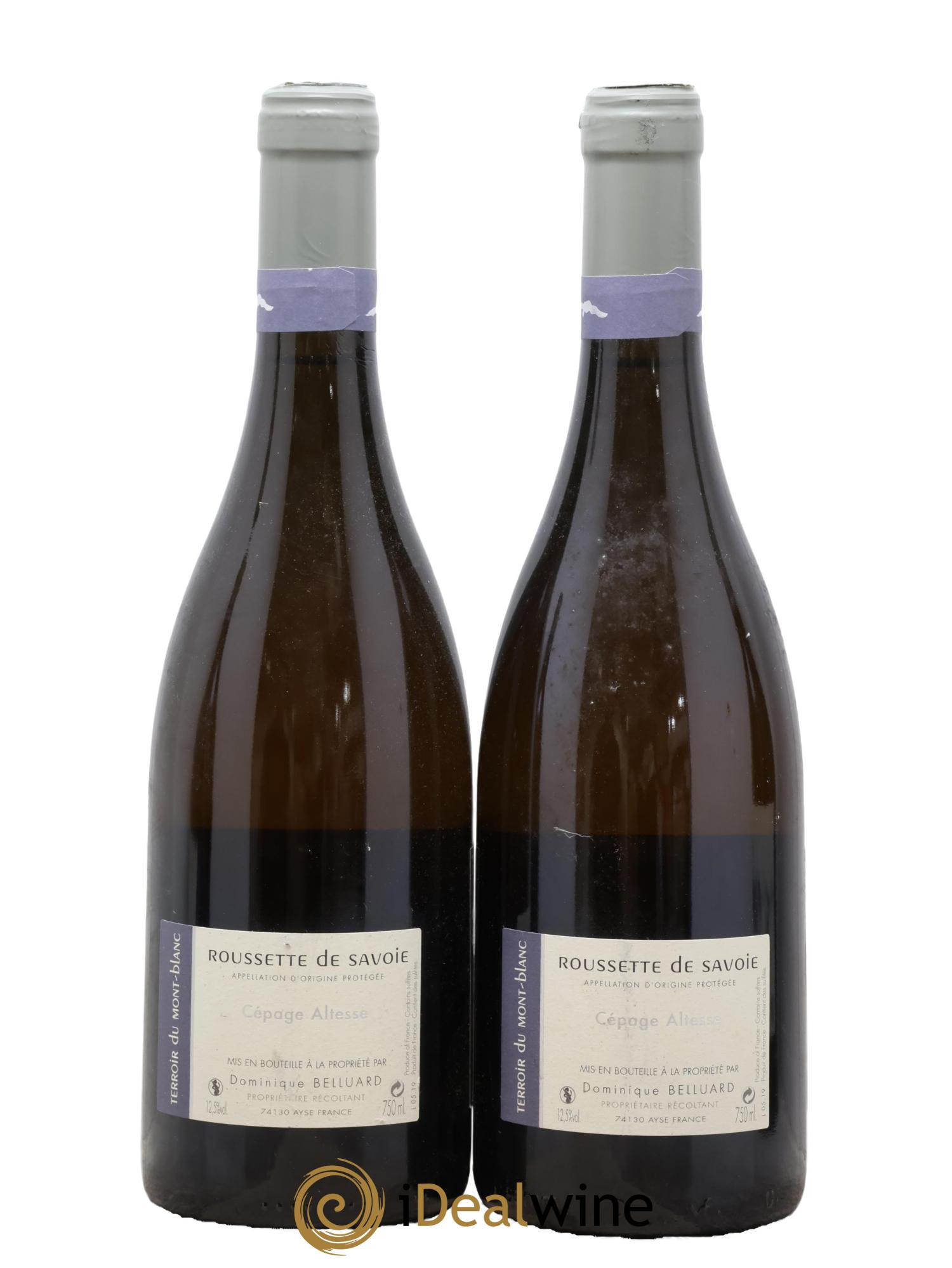 Vin de France Les Grandes Jorasses Domaine Belluard  2019 - Lot of 2 bottles - 1