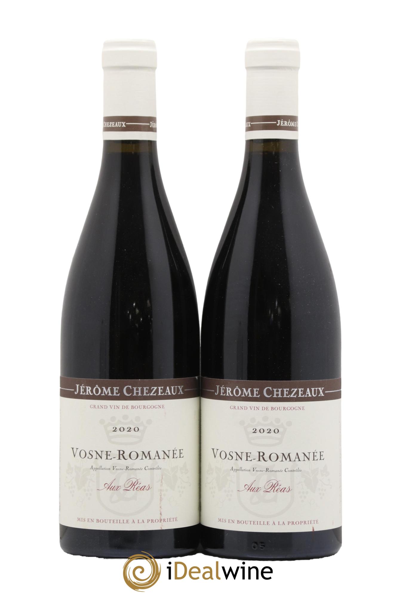Vosne-Romanée Aux Réas Domaine Chezeaux 2020 - Lotto di 2 bottiglie - 0