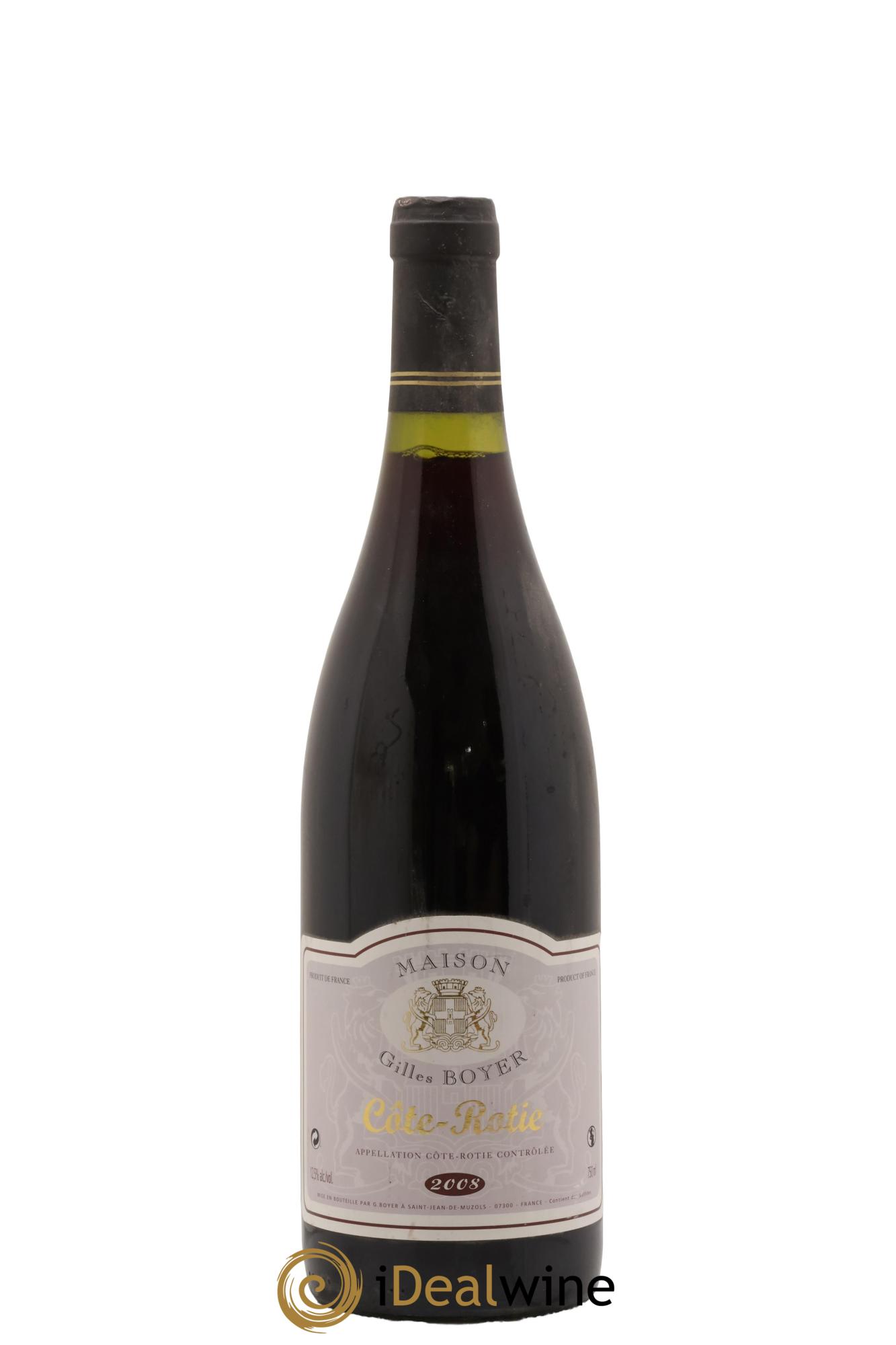 Côte-Rôtie Maison Gilles Boyer 2008 - Lot of 1 bottle - 0