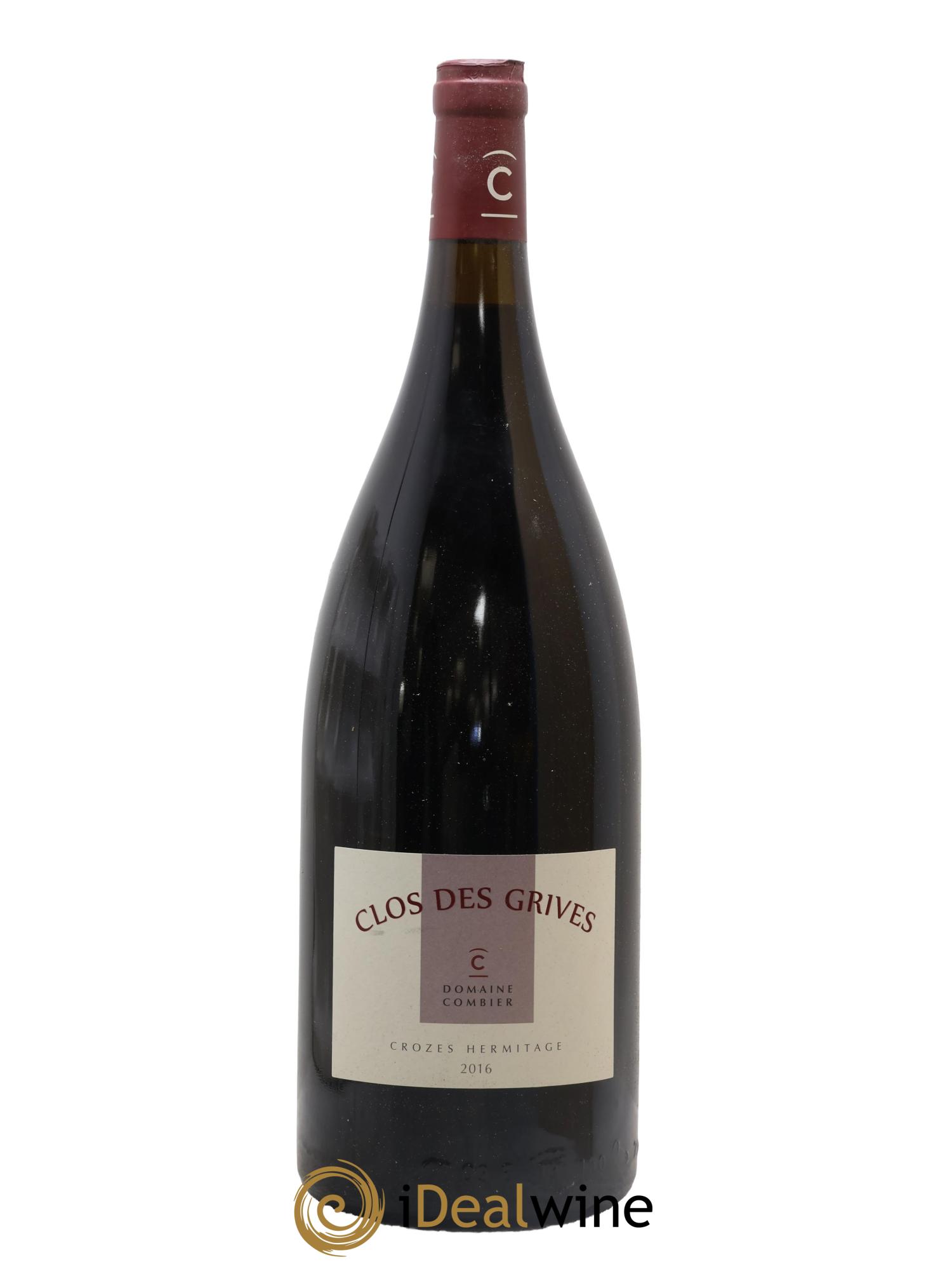 Crozes-Hermitage Clos des Grives Combier 2016 - Lot de 1 magnum - 1