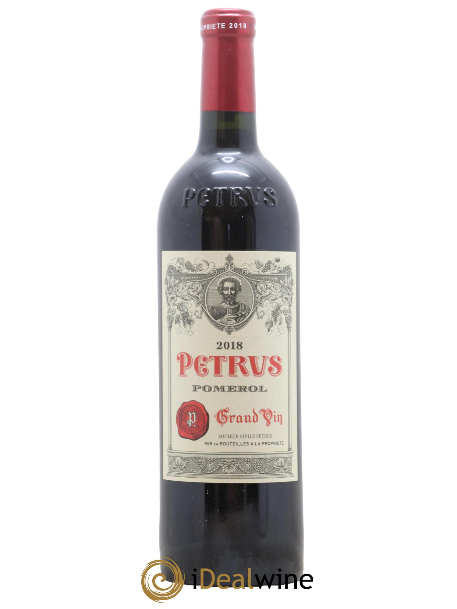 Petrus 2018 - Lot de 1 bouteille - 0