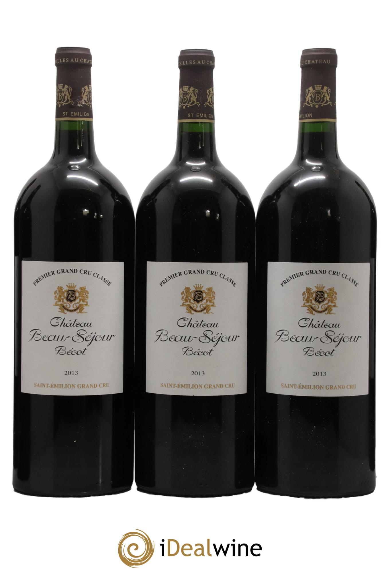Château Beau-Séjour Bécot 1er Grand Cru Classé B 2013 - Lot de 6 magnums - 2