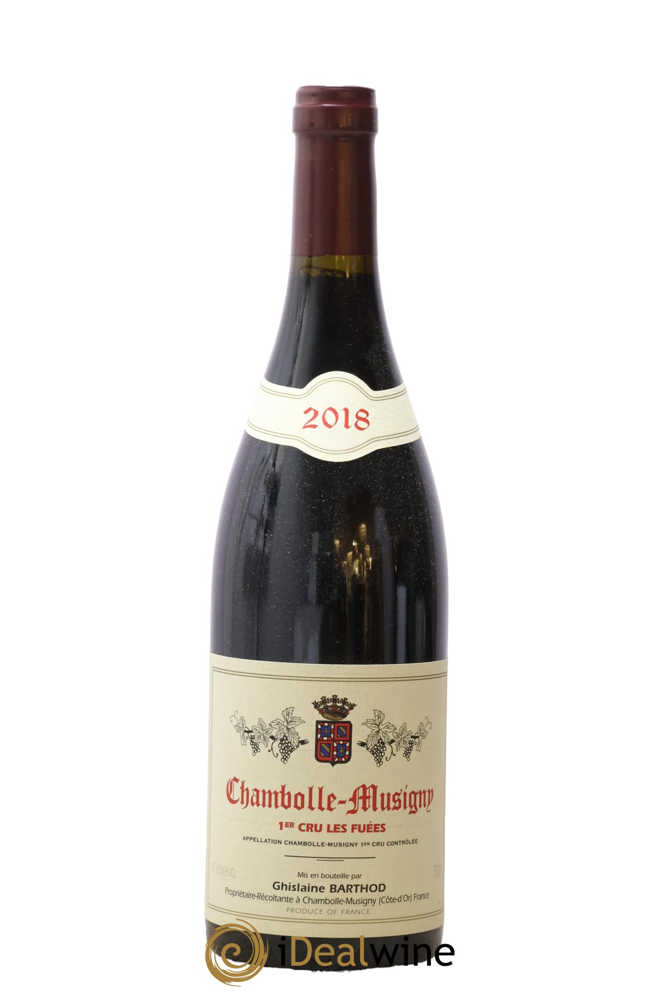 Chambolle-Musigny 1er Cru Les Fuées Ghislaine Barthod 2018 - Posten von 1 Flasche - 0