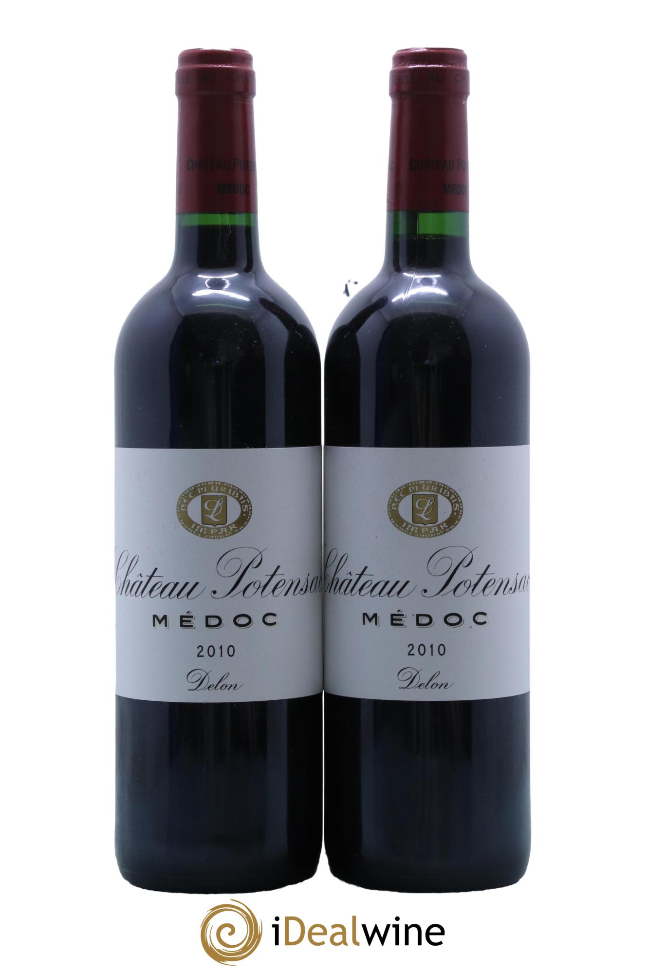 Château Potensac 2010 - Lot de 2 bouteilles - 0