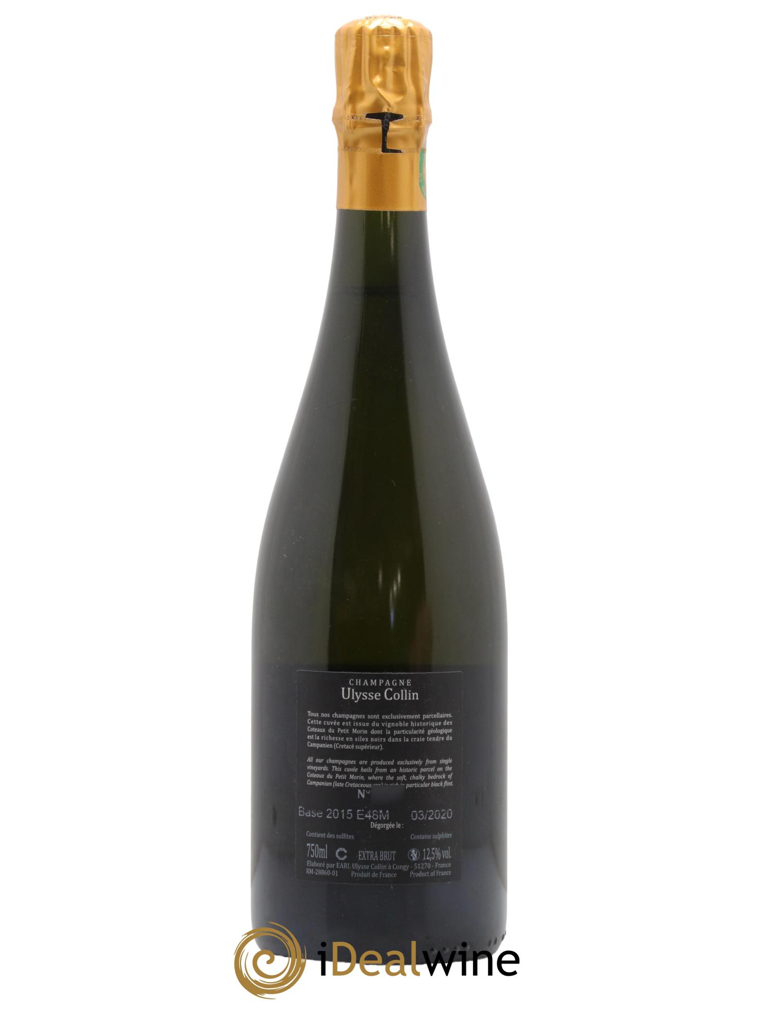 Les Enfers Blanc de Blancs Extra-Brut Ulysse Collin - Lot de 1 bouteille - 1