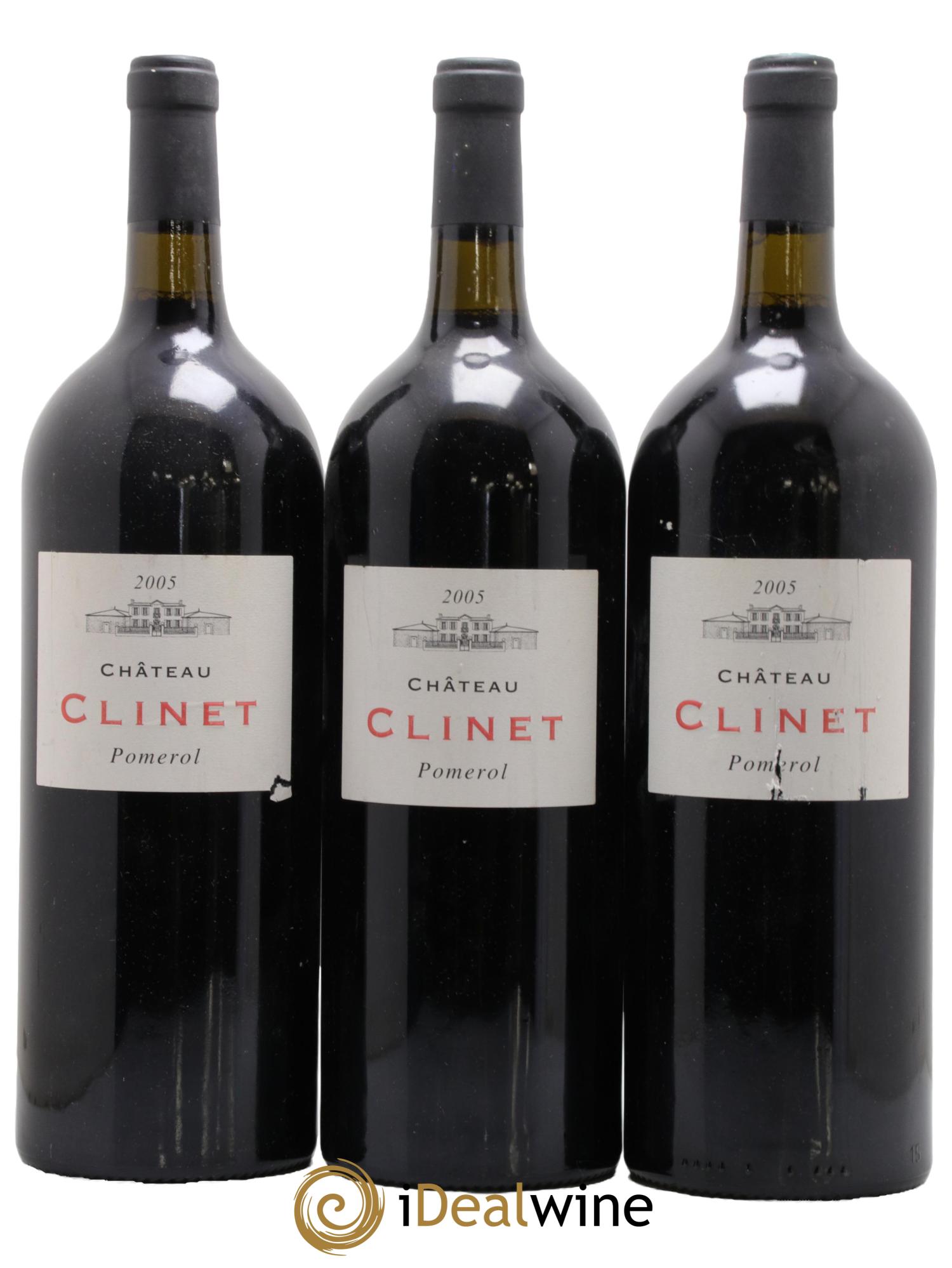 Château Clinet 2005 - Lotto di 3 magnum - 0