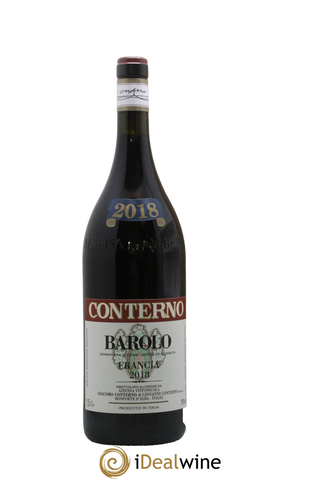 Barolo DOCG Vigna Francia Giacomo Conterno 2018 - Lotto di 1 magnum - 0