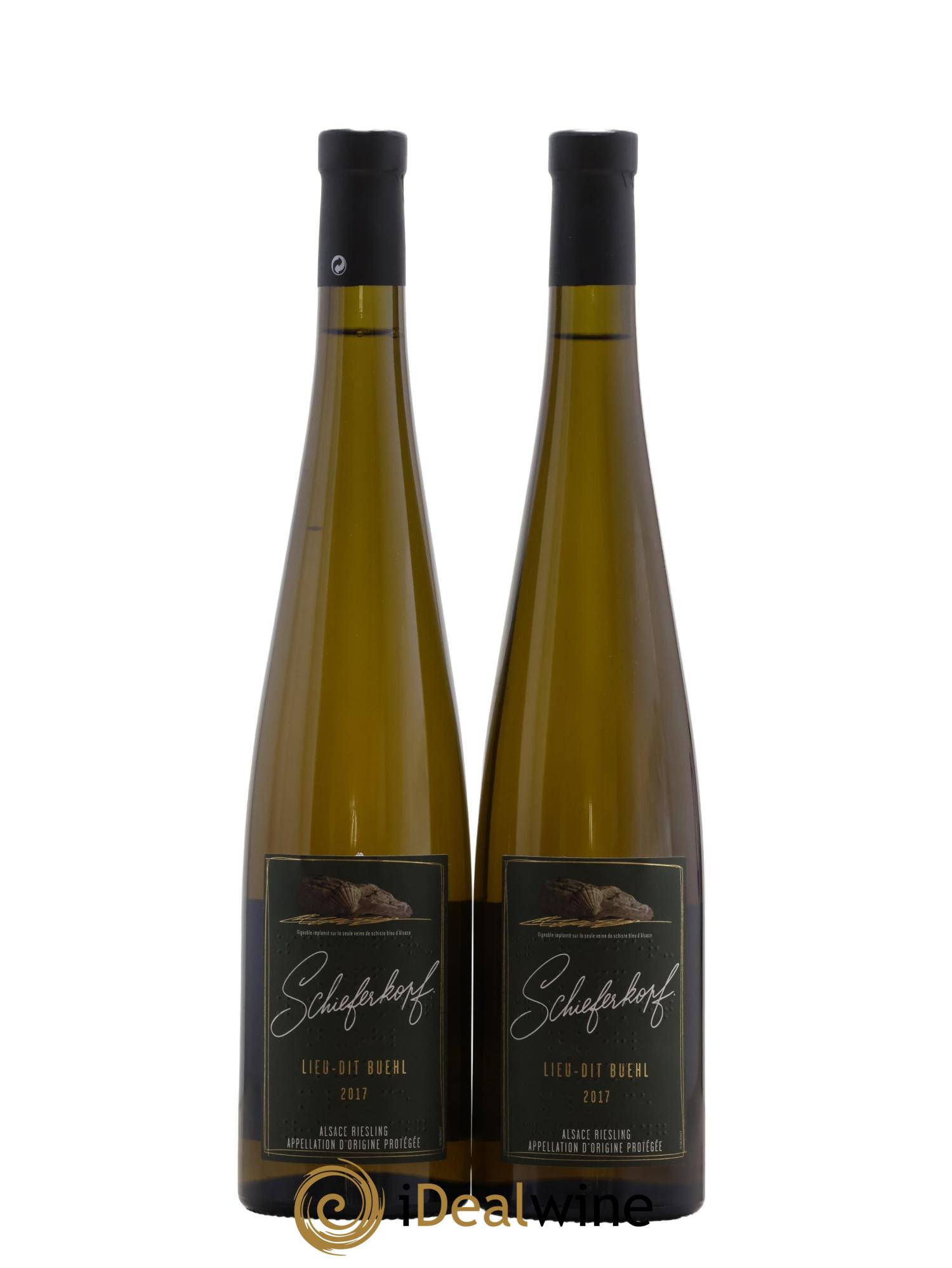 Alsace Riesling Lieu-dit Buehl Schieferkopf - Chapoutier 2017 - Lot de 2 bouteilles - 0