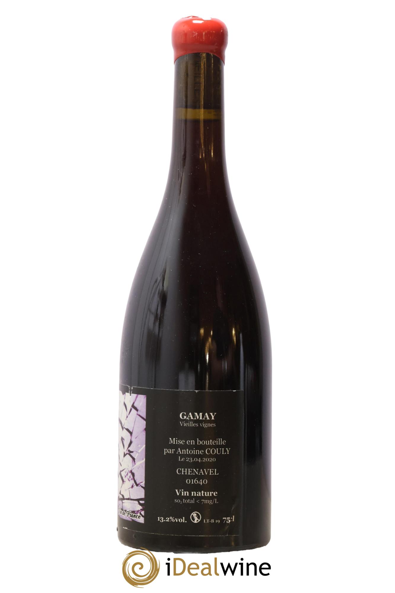Vin de France Bigarrée Antoine Couly 2019 - Lot of 1 bottle - 1