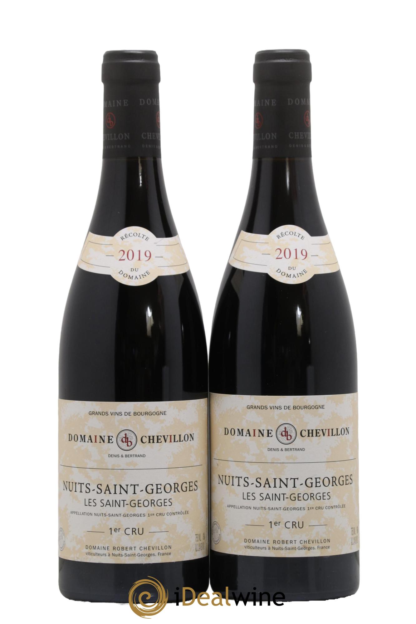 Nuits-Saint-Georges 1er Cru Les Saint Georges Robert Chevillon 2019 - Lot de 2 bouteilles - 0