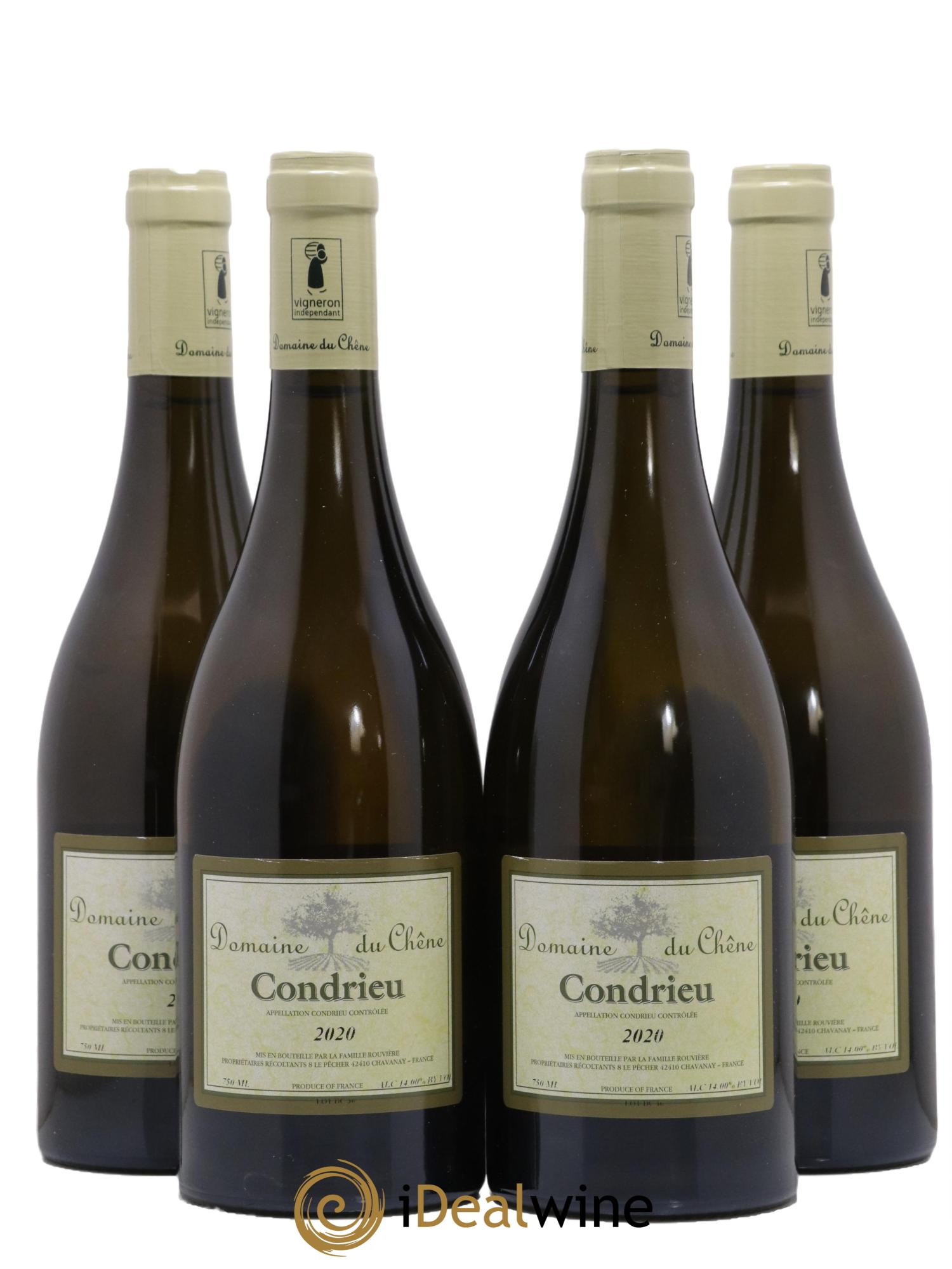 Condrieu Domaine du Chene 2020 - Lot de 4 bouteilles - 0