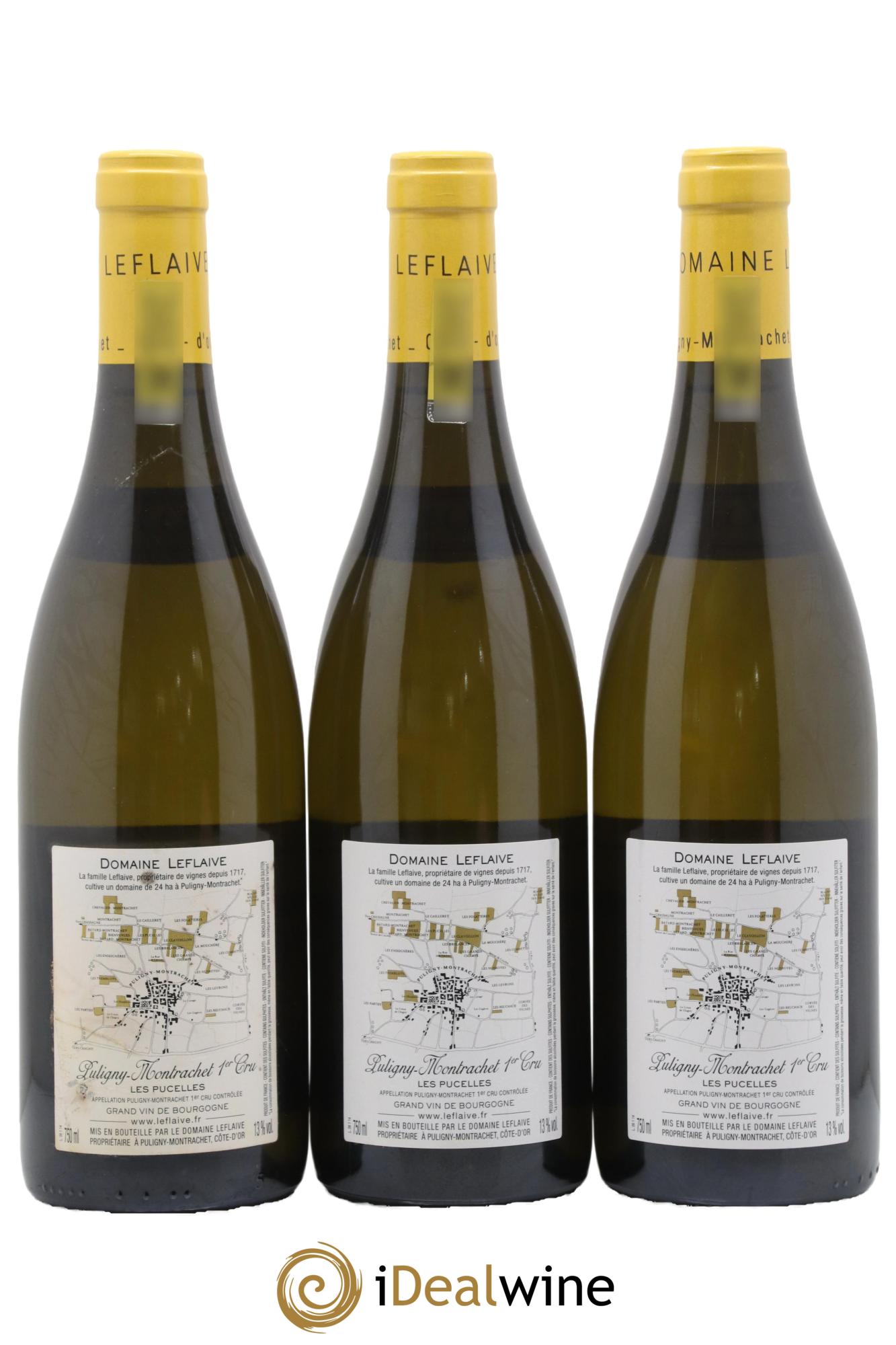 Puligny-Montrachet 1er Cru Les Pucelles Leflaive (Domaine) 2014 - Lotto di 3 bottiglie - 1