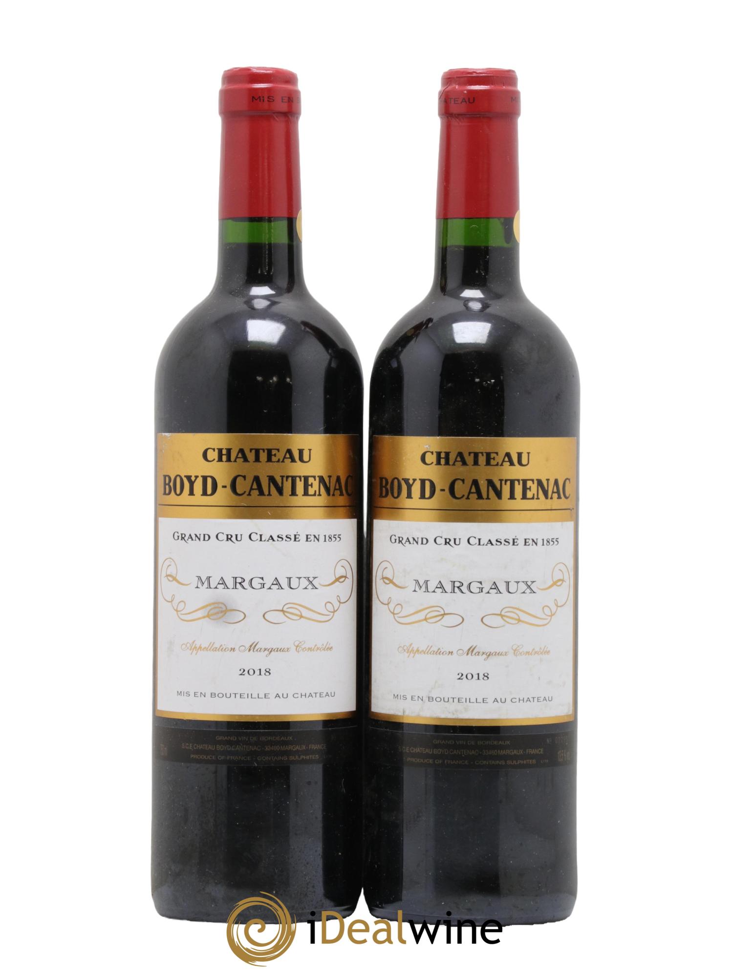 Château Boyd Cantenac 3ème Grand Cru Classé 2018 - Lot de 2 bouteilles - 0